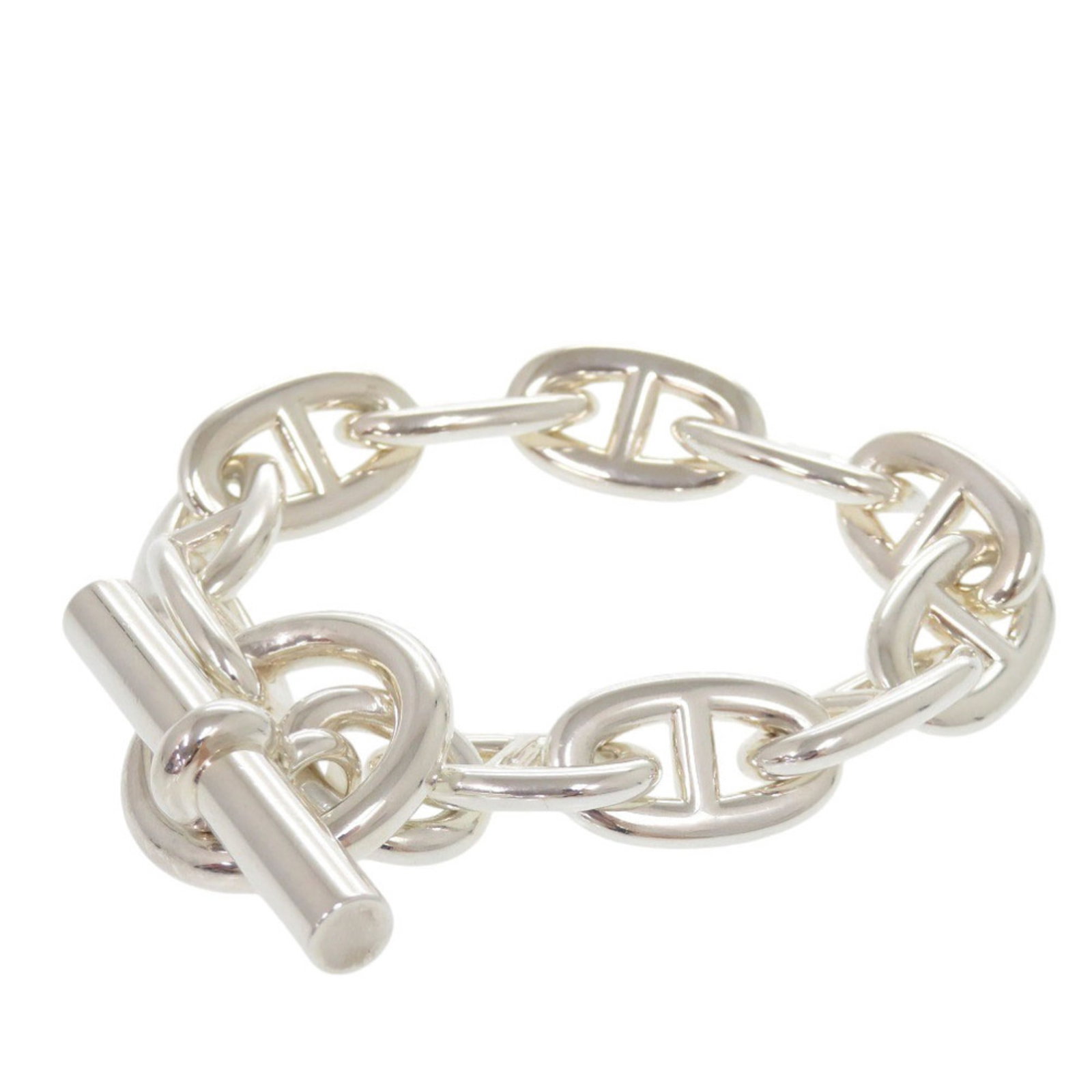 Silver Charm Bracelet 925 by Hermes: Silver Charm Bracelet 925 by Hermes Silver Charm Bracelet 925 by Hermes. This beautiful silver charm bracelet, crafted from high-quality 925 metal, features a sleek and modern design with intricate