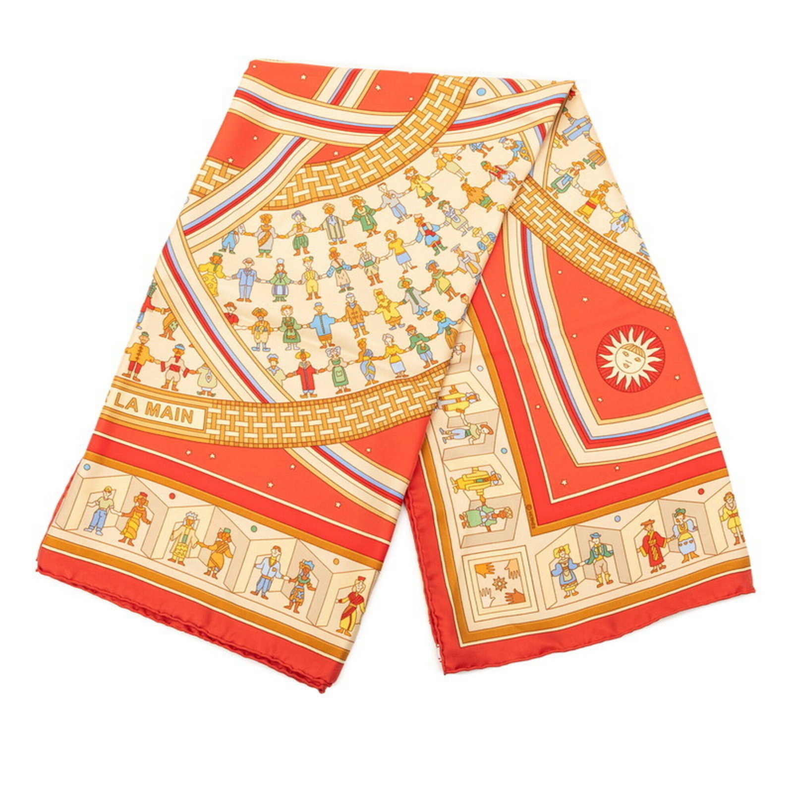 Silk Hermes Scarf - 2