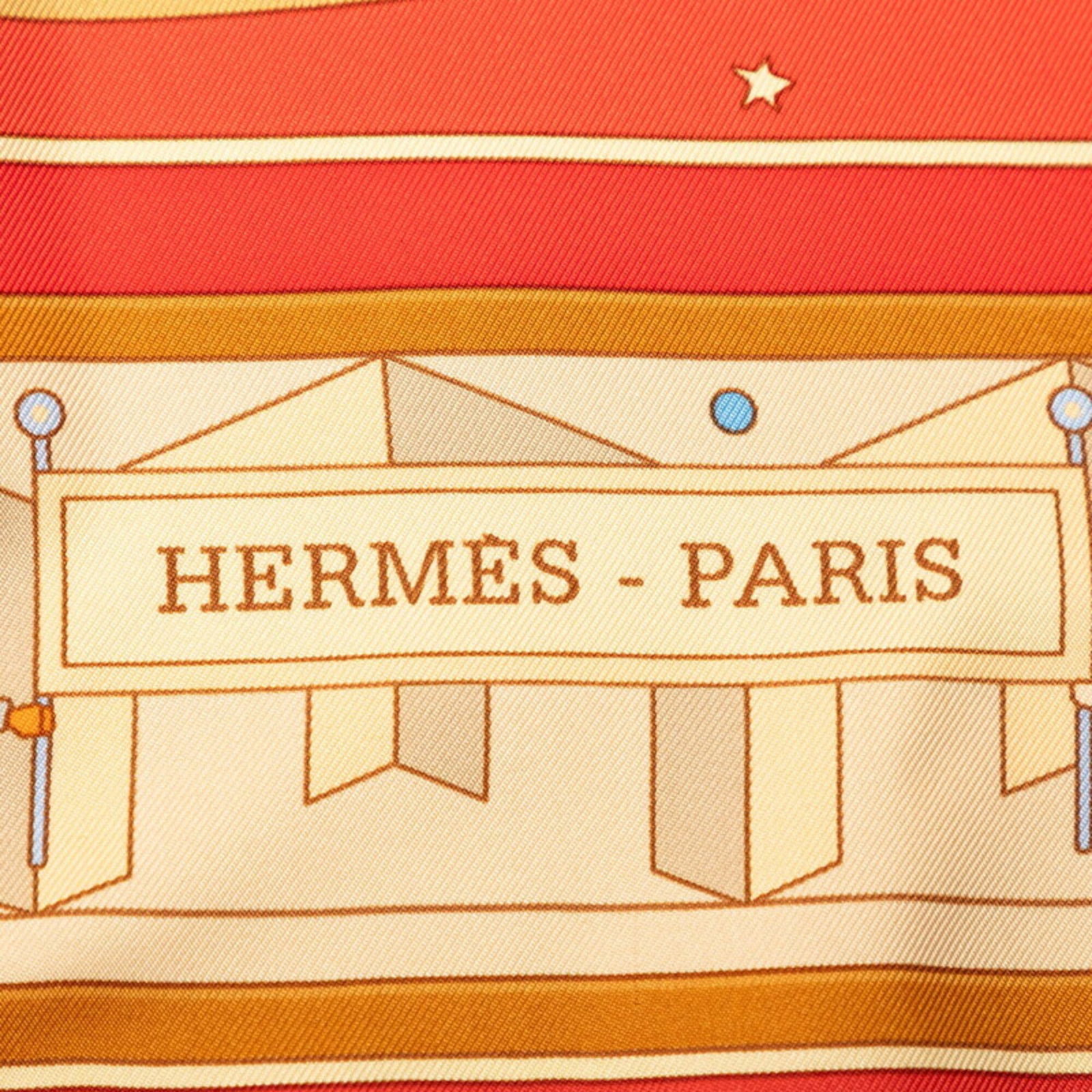 Silk Hermes Scarf - 6