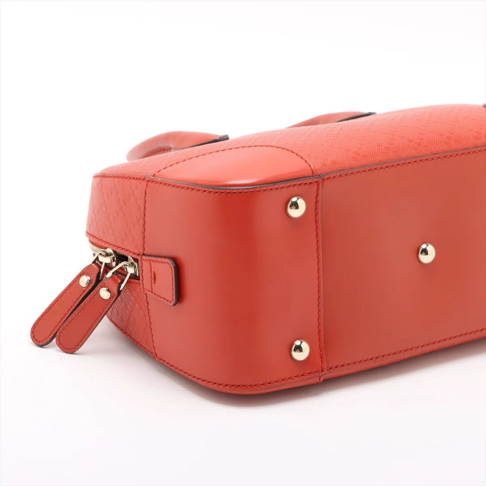 Handbag Leather Gucci - 4