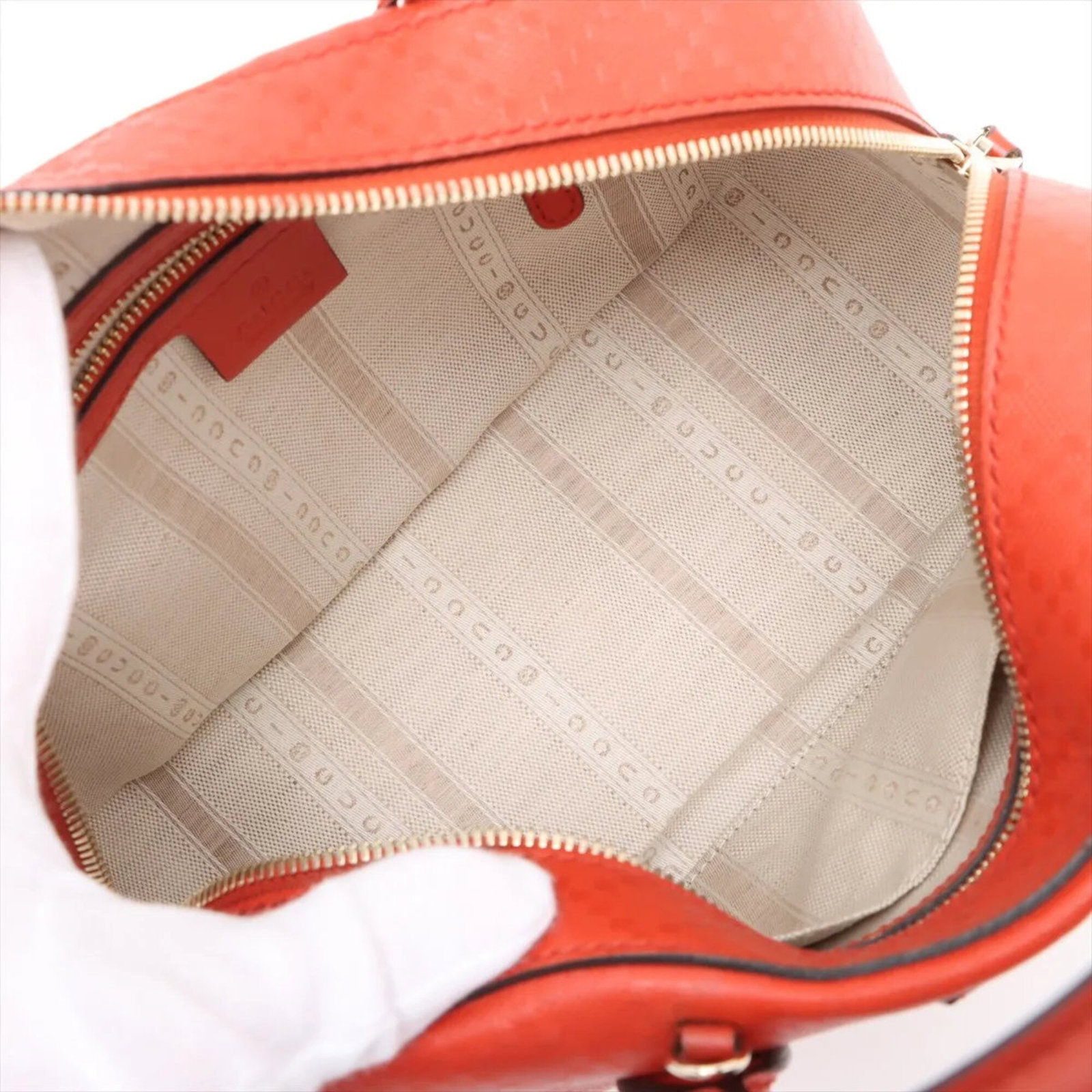 Handbag Leather Gucci - 8