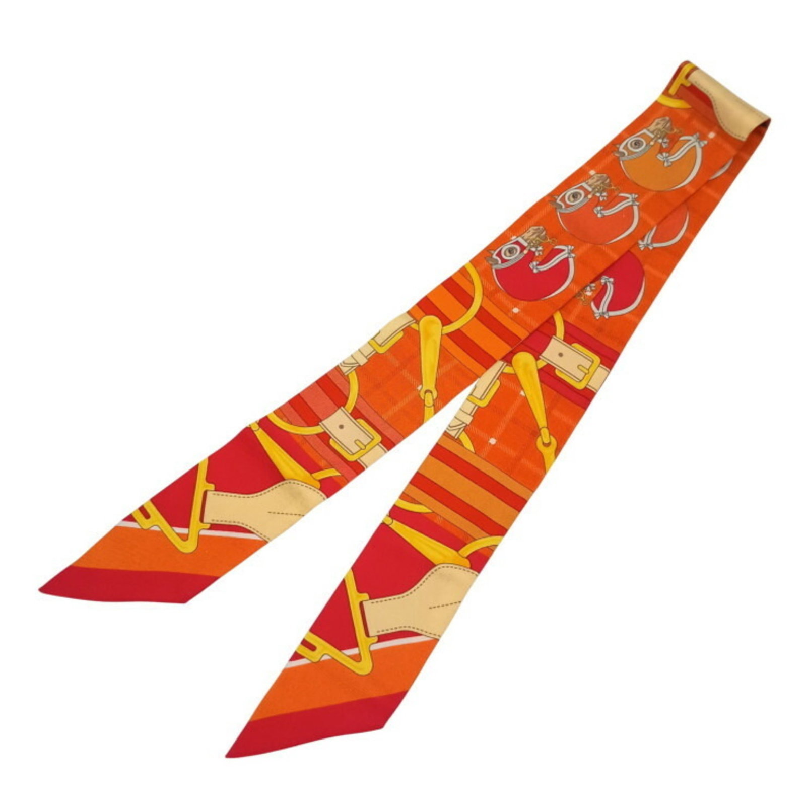 Silk Hermes Scarf - 2