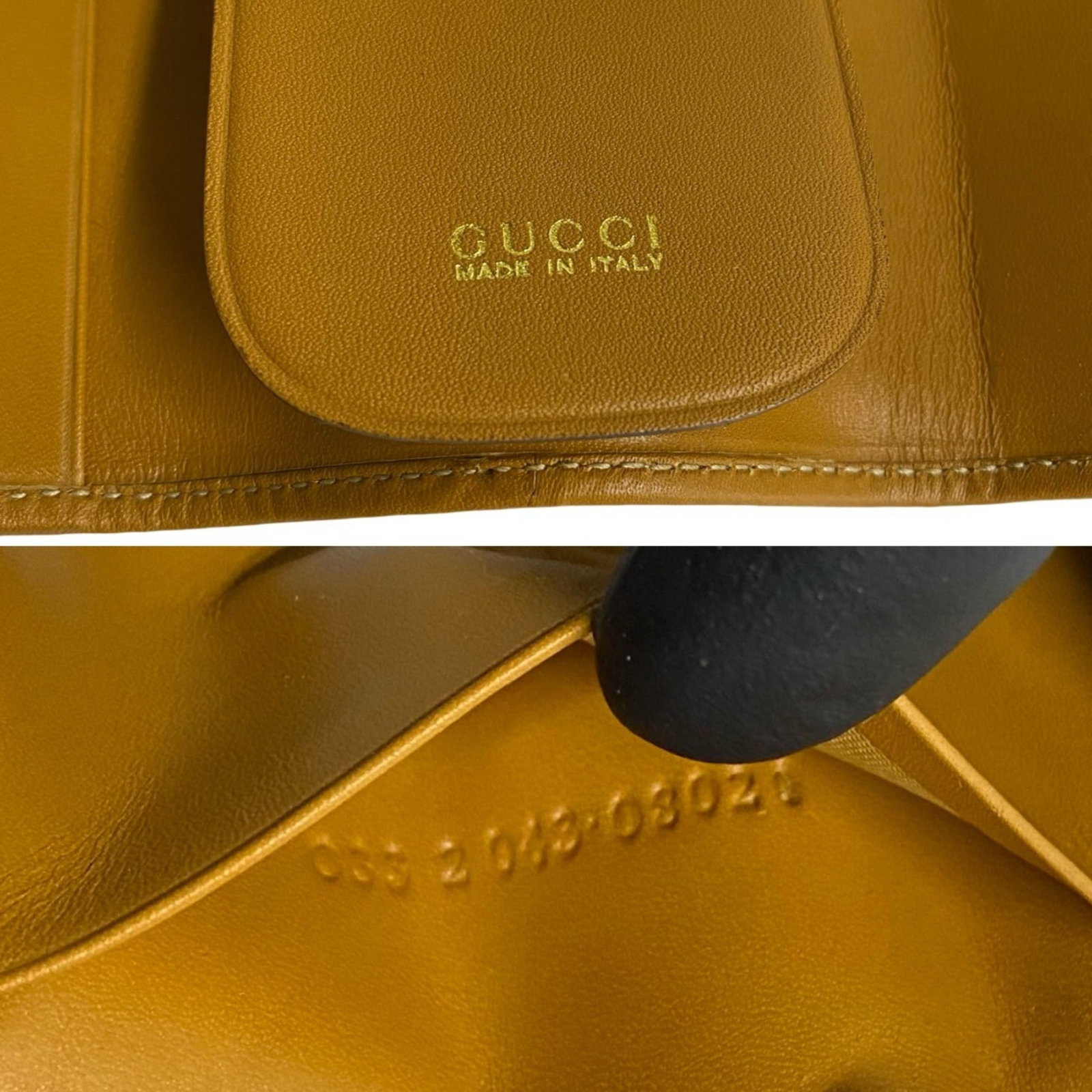 Gucci Keyring Canvas Leather - 2