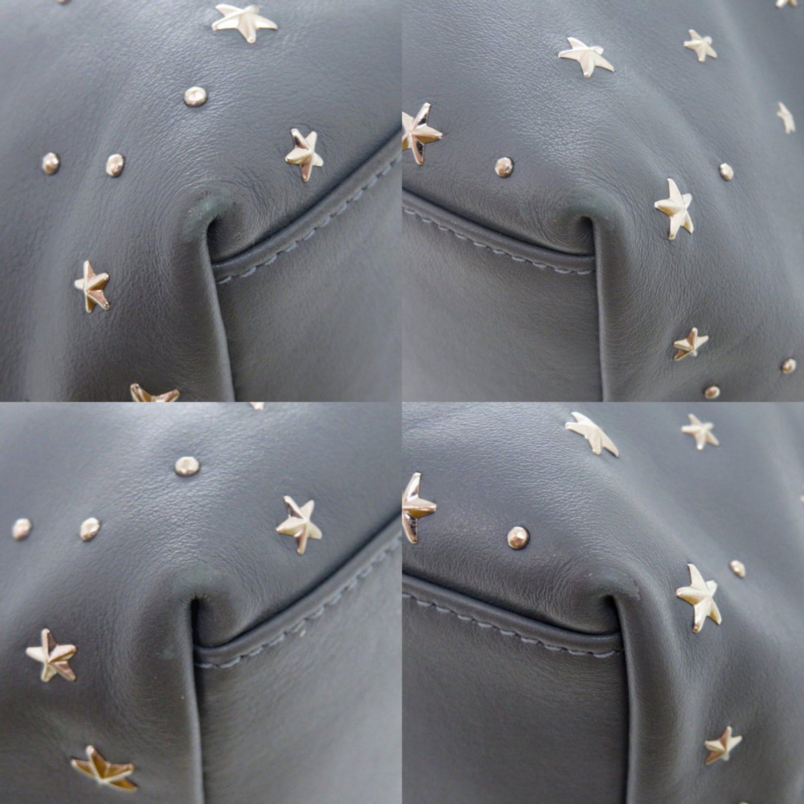 Handbag leather by Jimmy Choo - 10
