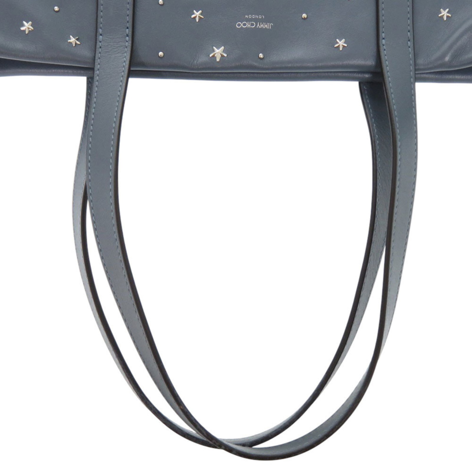 Handbag leather by Jimmy Choo - 5
