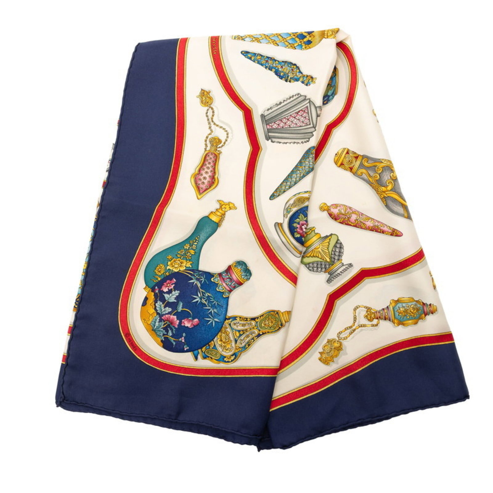 Silk Hermes Scarf - 2
