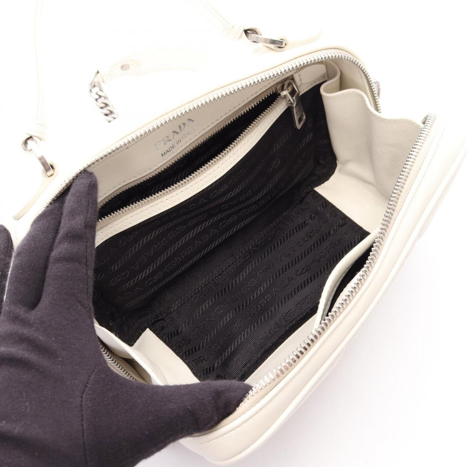 Prada Handbag Leather - 3