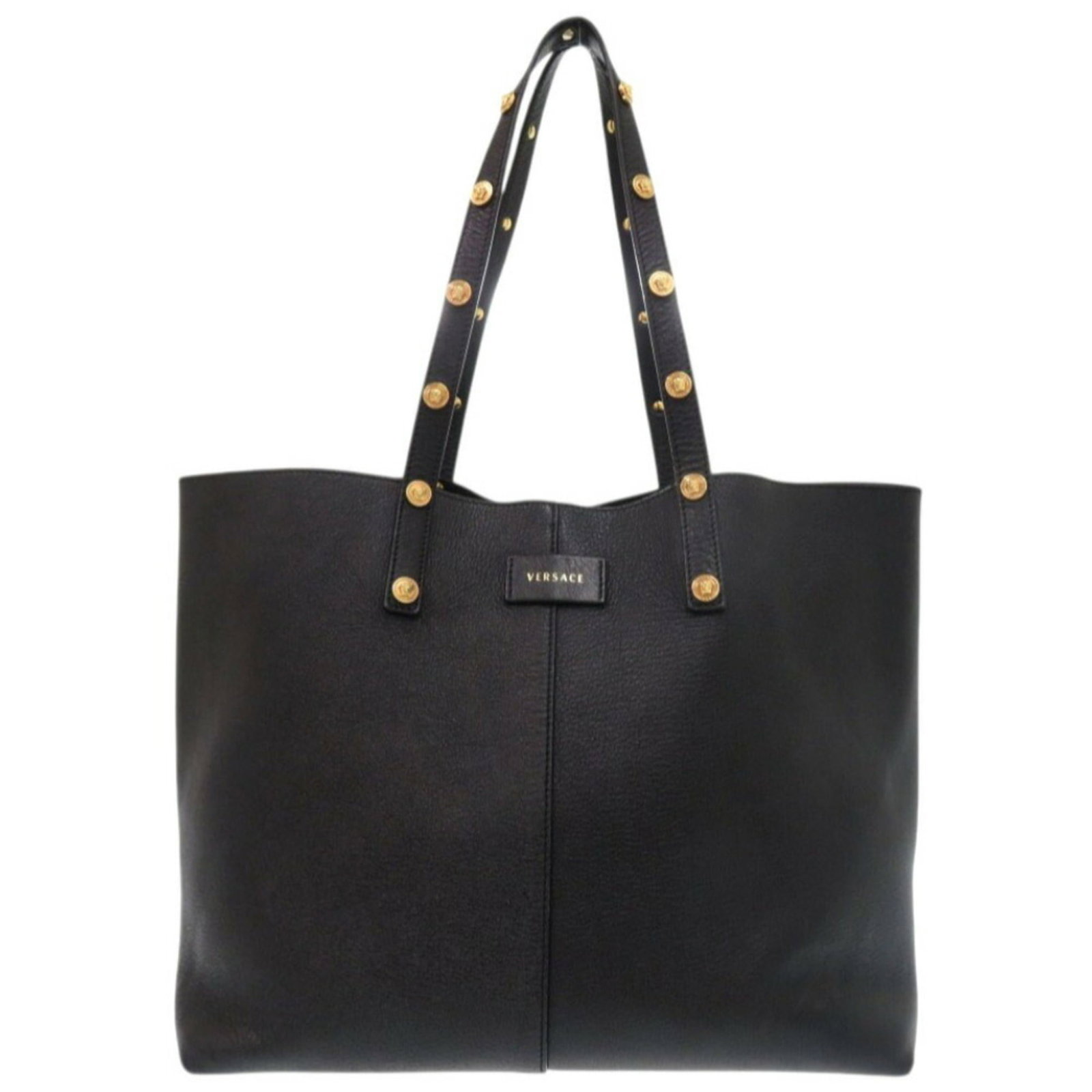 Tote bag leather Versace - 2