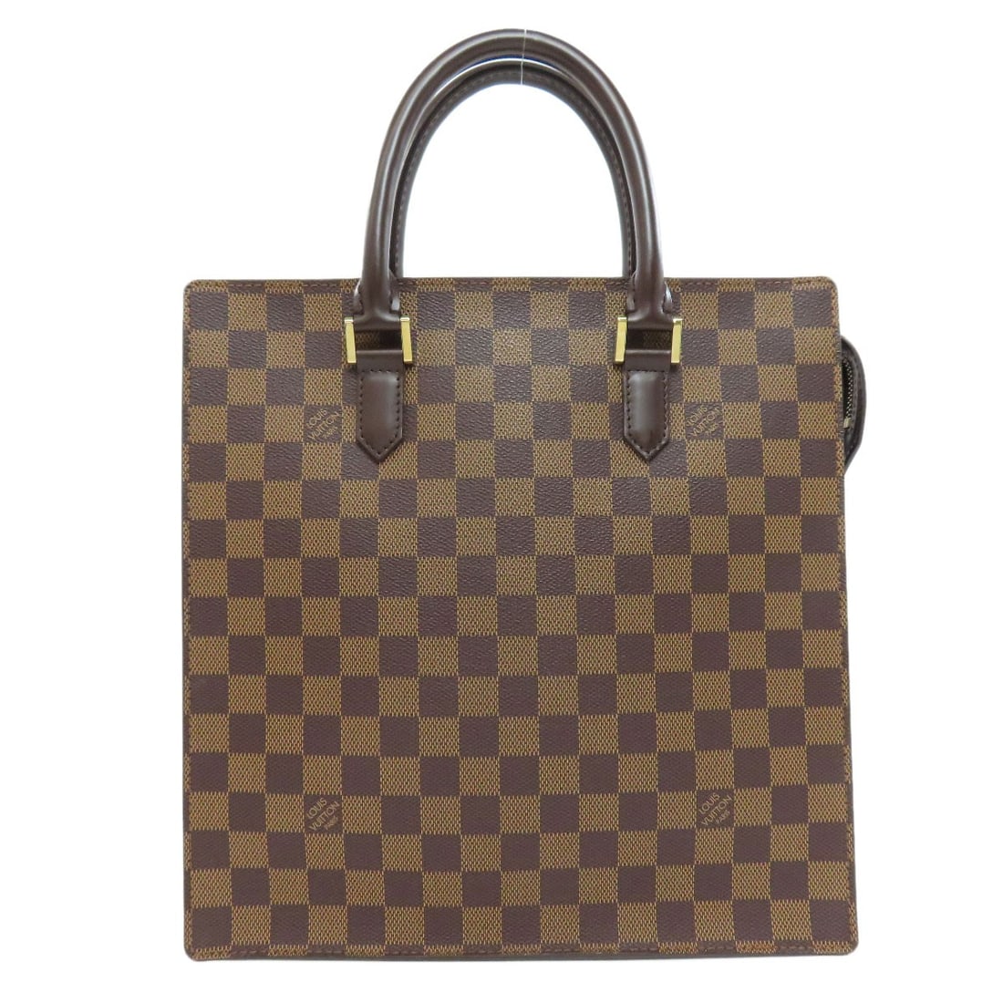 Damier Canvas Handbag Louis Vuitton Venice N51145: Damier Canvas Handbag Louis Vuitton Venice N51145 Brown Damier canvas handbag with classic Louis Vuitton design. This iconic style features the signature Venice pattern, adding a touch of timeless