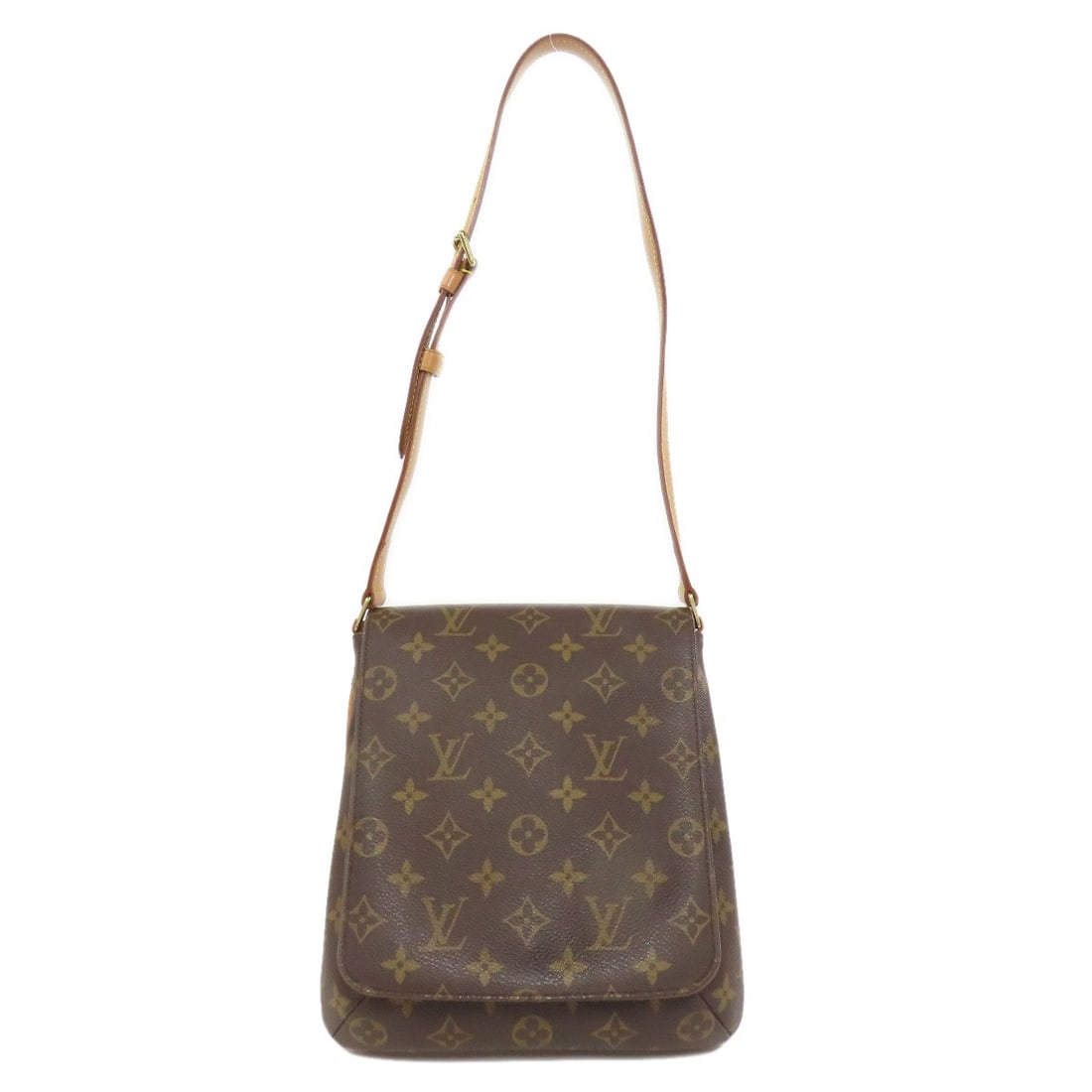 Louis Vuitton M51258 Musette Salsa S Shoulder Bag Monogram Canvas: Louis Vuitton M51258 Musette Salsa S Shoulder Bag Monogram Canvas The Louis Vuitton M51258 Musette Salsa S Shoulder Bag boasts a rich brown exterior crafted from iconic monogram canvas. This stylish s