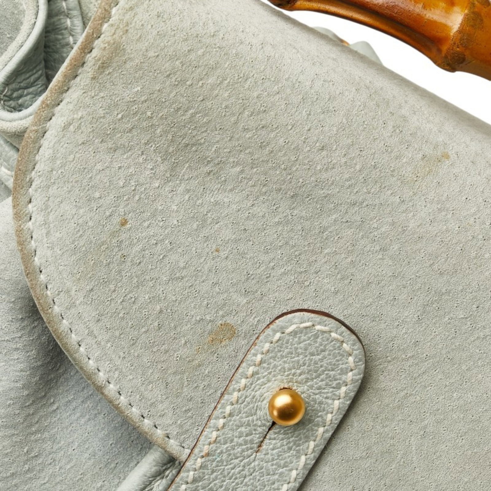 Suede Leather Gucci Backpack - 5