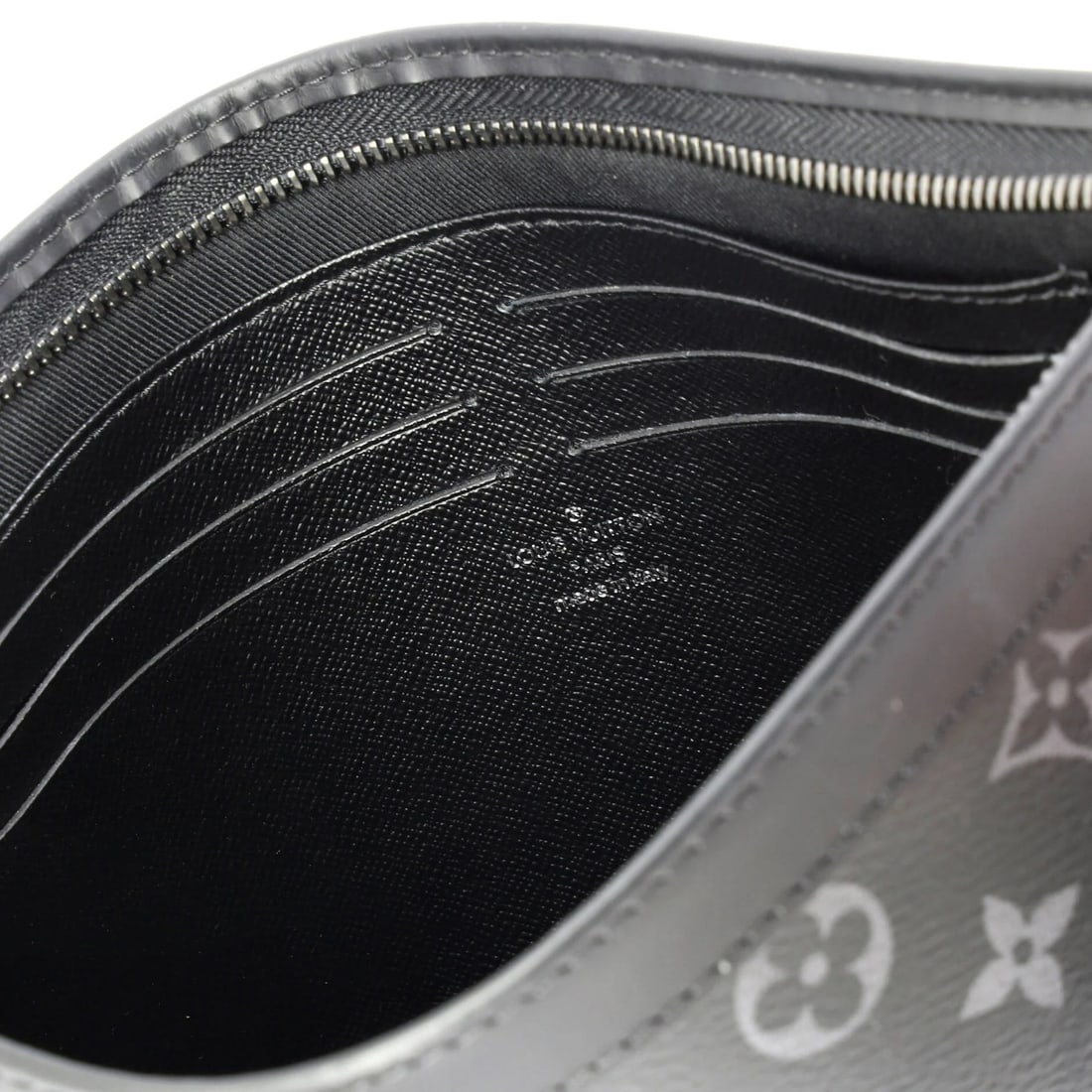 Vuitton Canvas Monogram Eclipse Pochette Voyage Louis MM - 6