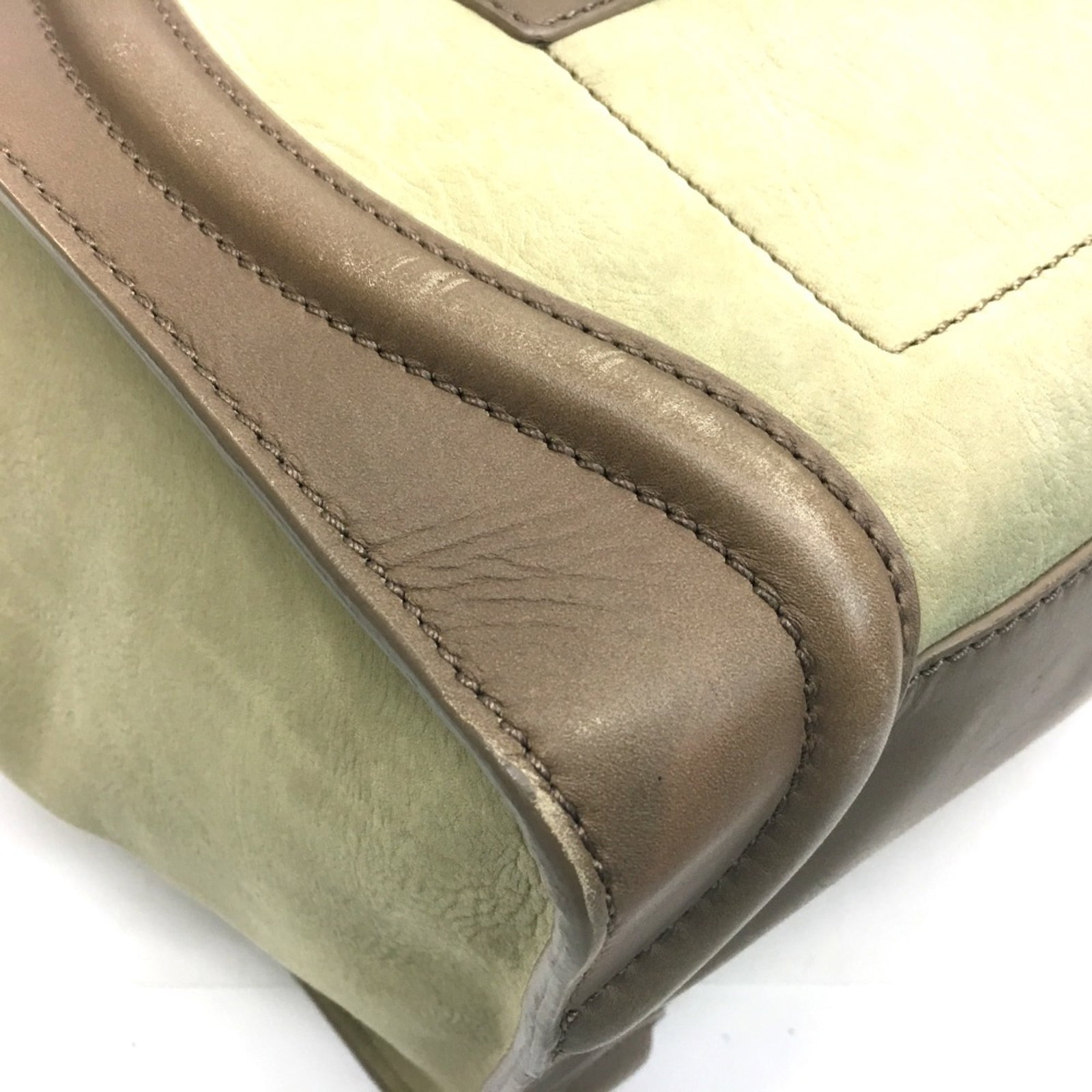 Handbag Leather Celine - 4