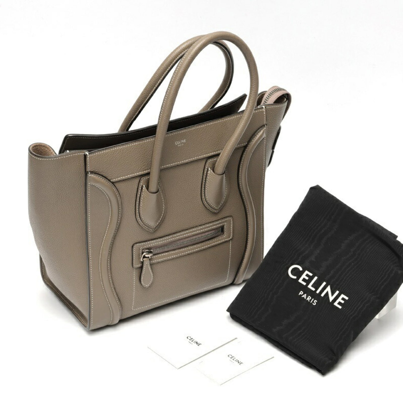 Handbag Leather Celine - 7