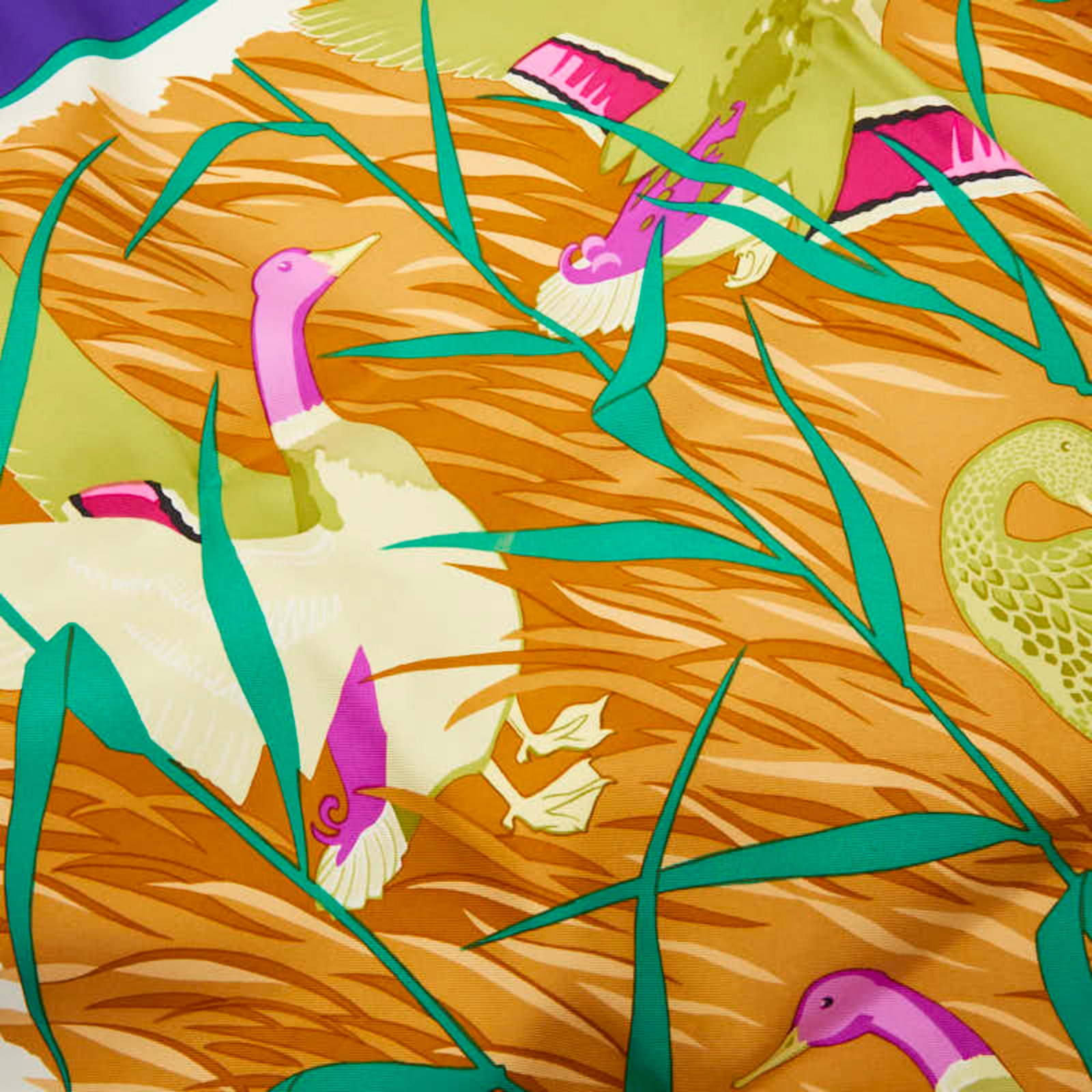 Silk Hermes Scarf - 2