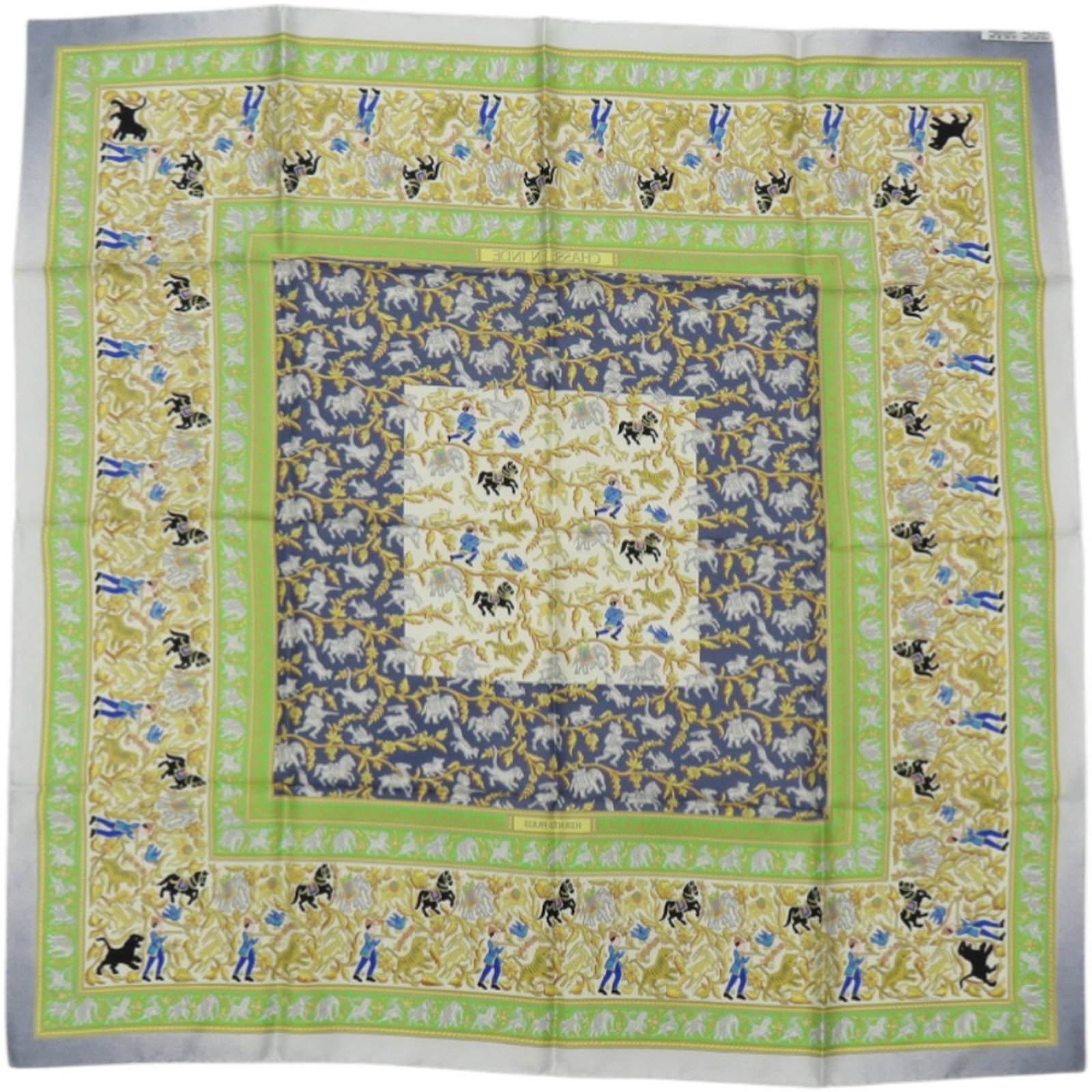 Silk Hermes Scarf - 3