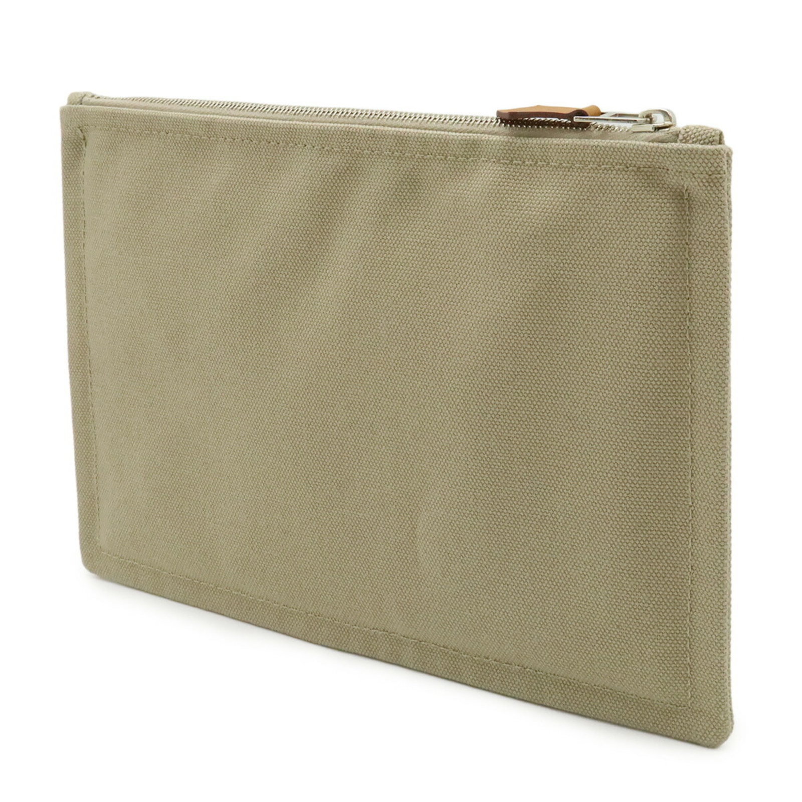 Canvas Leather Pouch by Hermes - 3
