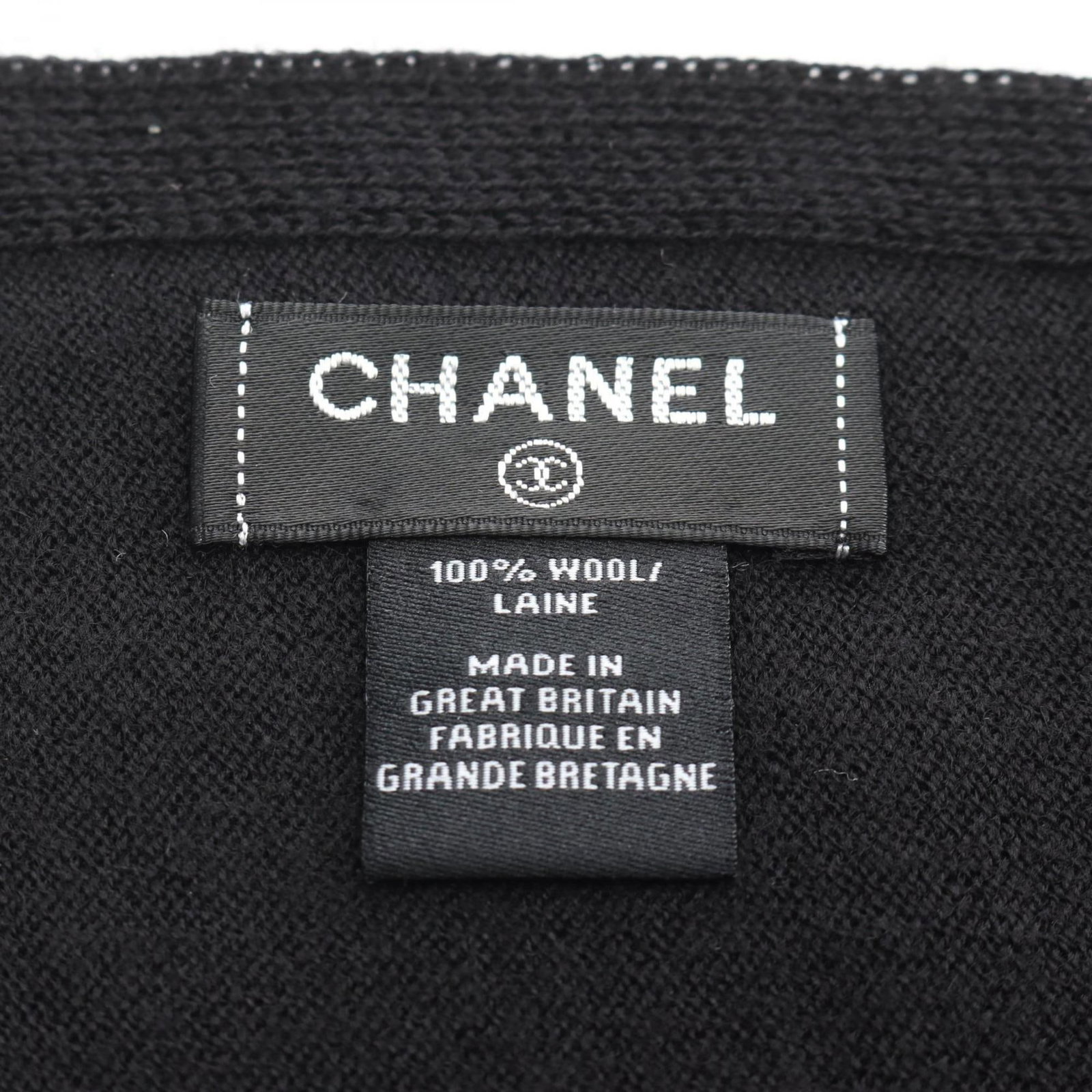 Chanel shawl wool - 2