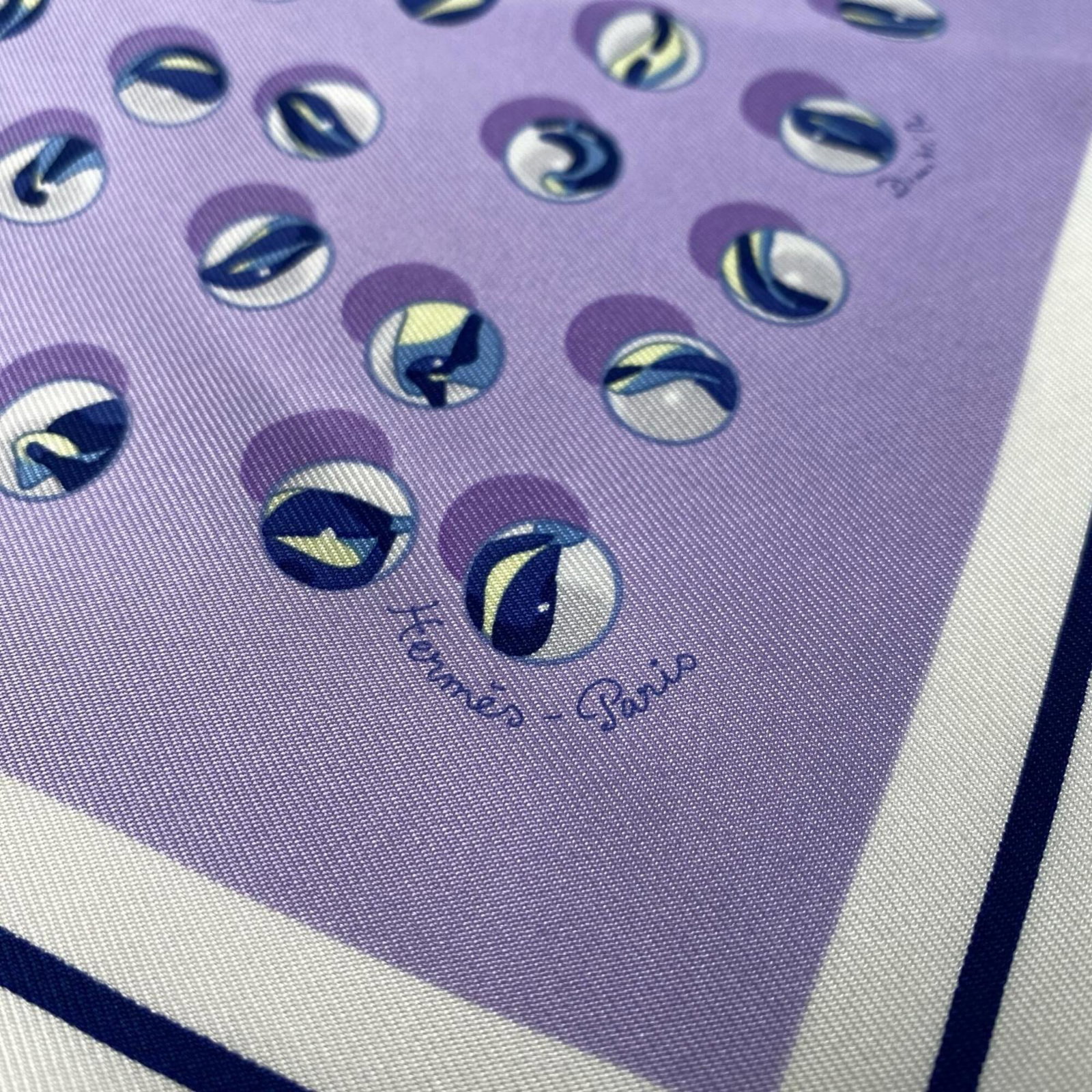 Silk Hermes Scarf - 3