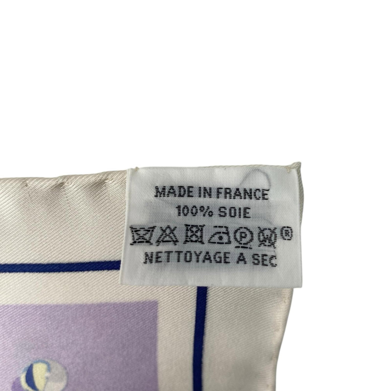 Silk Hermes Scarf - 5