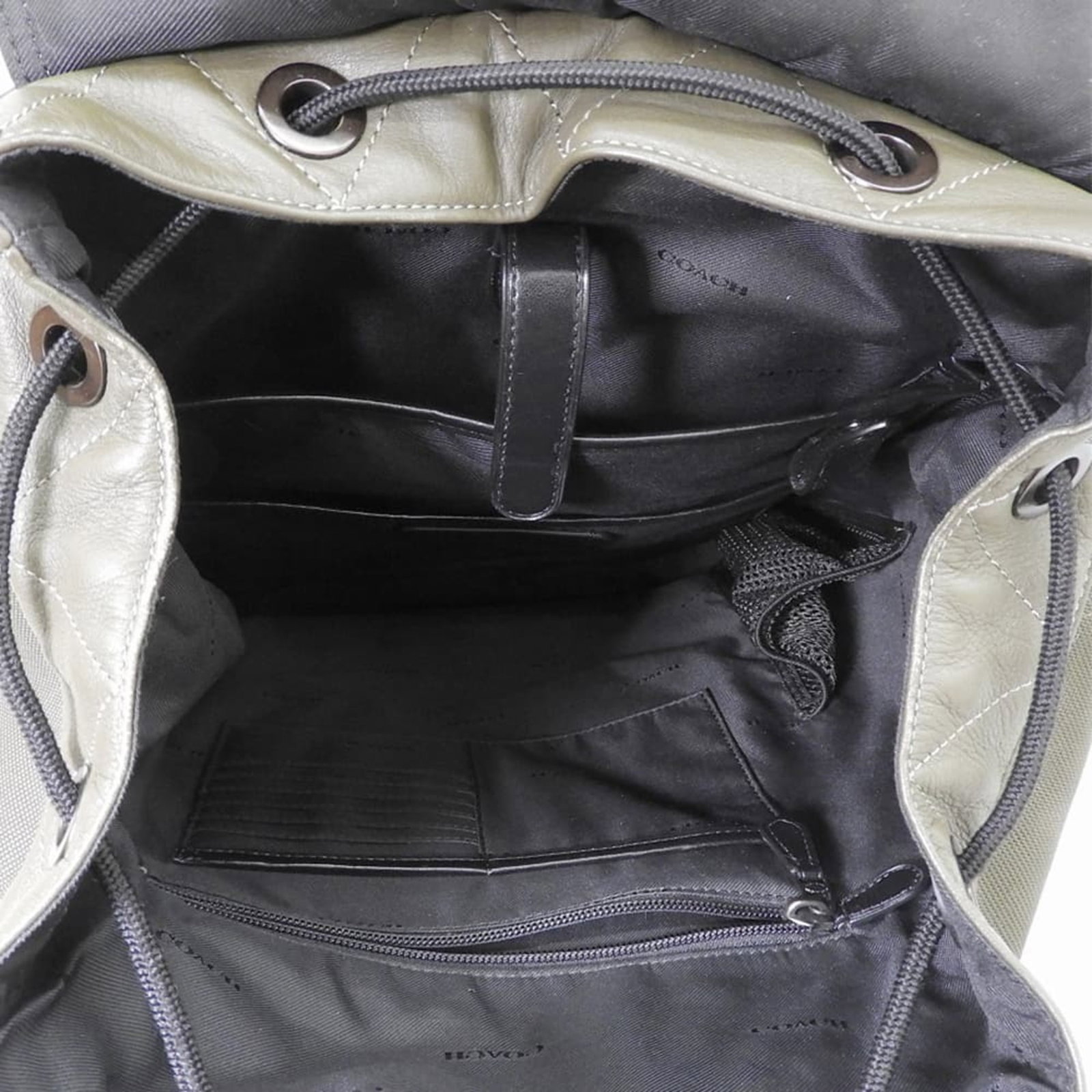 Canvas Backpack Coach - 5