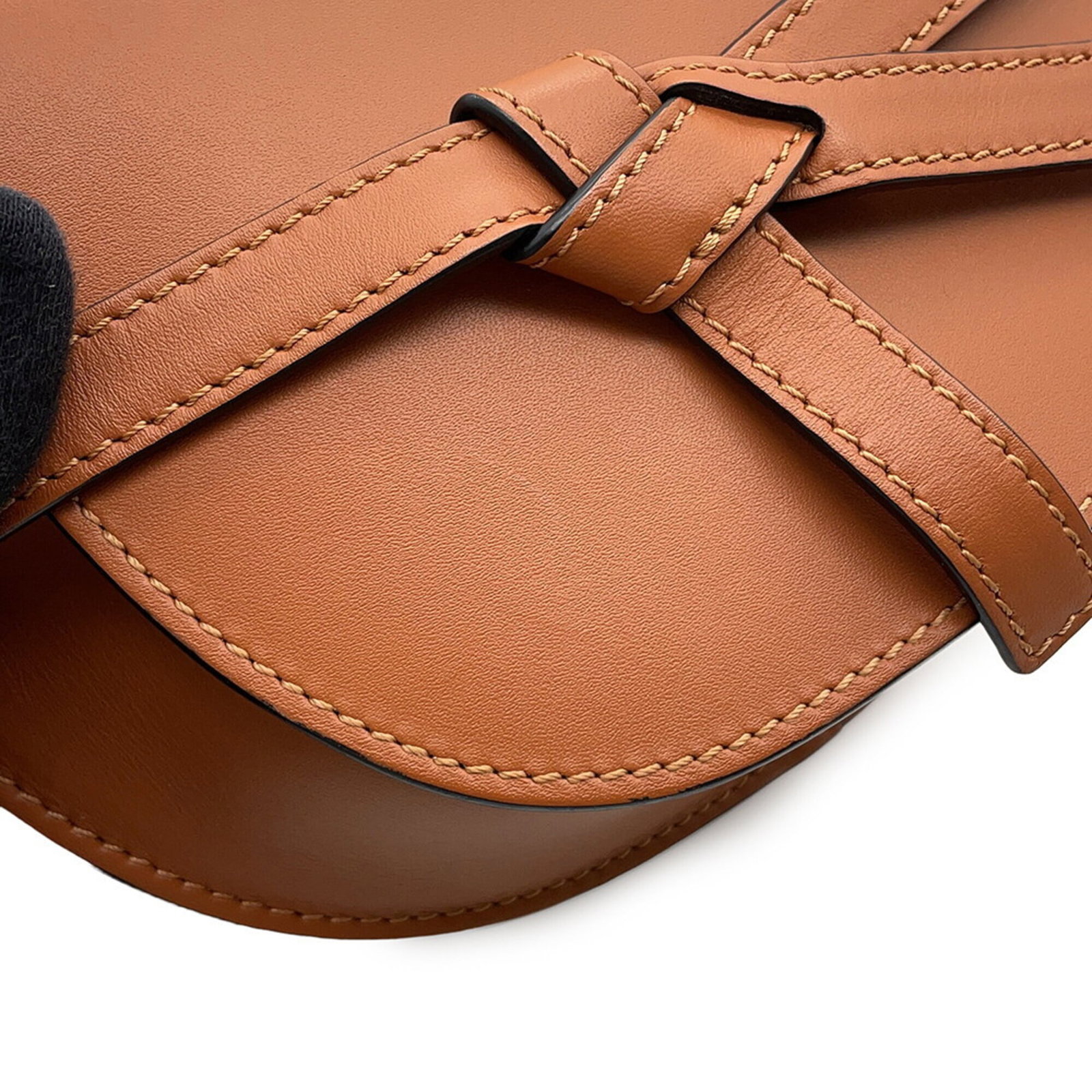 Loewe Handbag Shoulder Bag Leather Canvas - 6