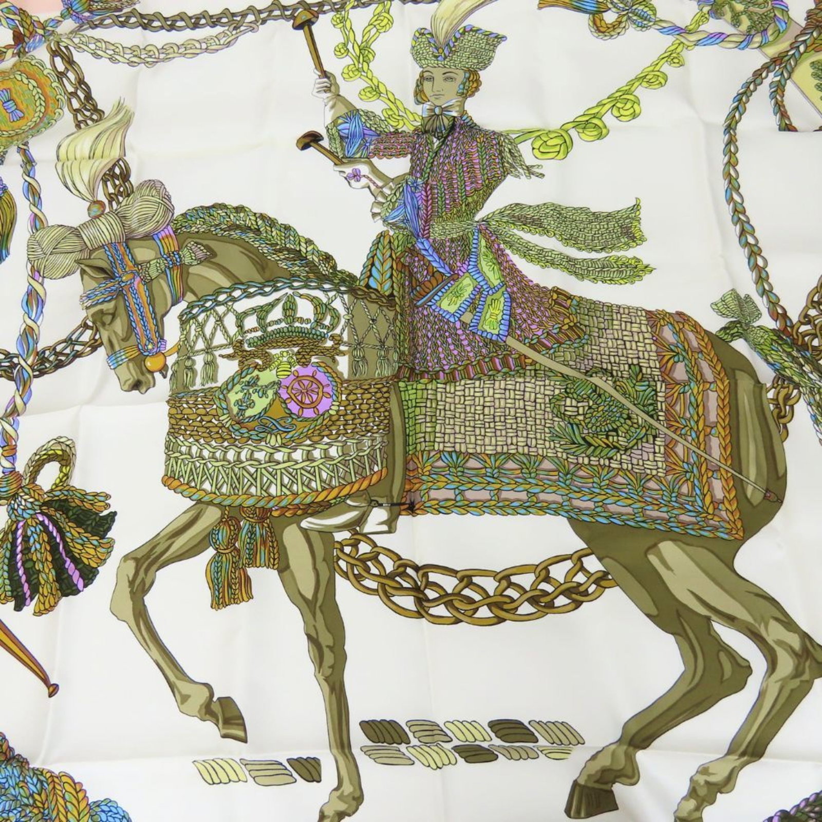 Silk Hermes Scarf - 2