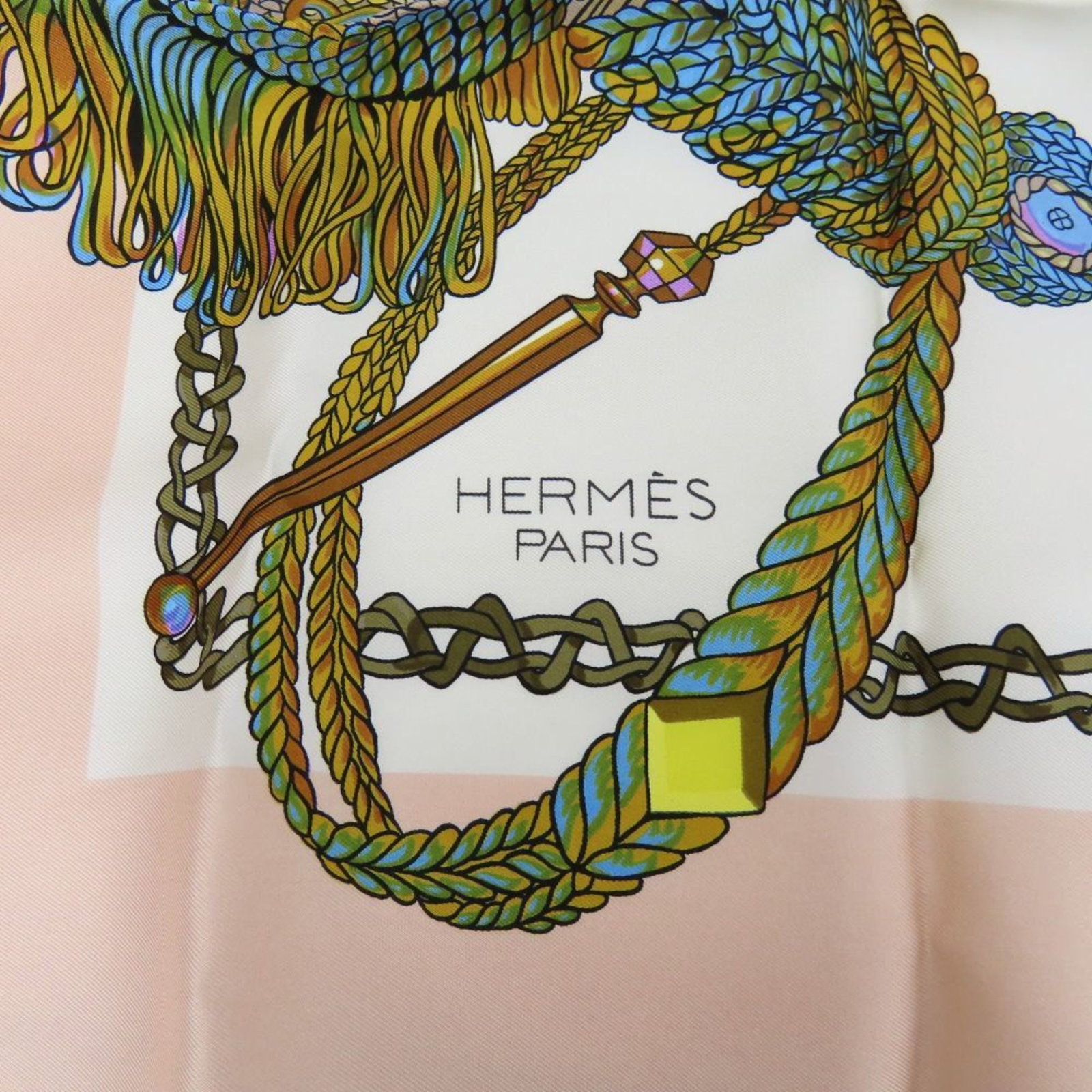 Silk Hermes Scarf - 4