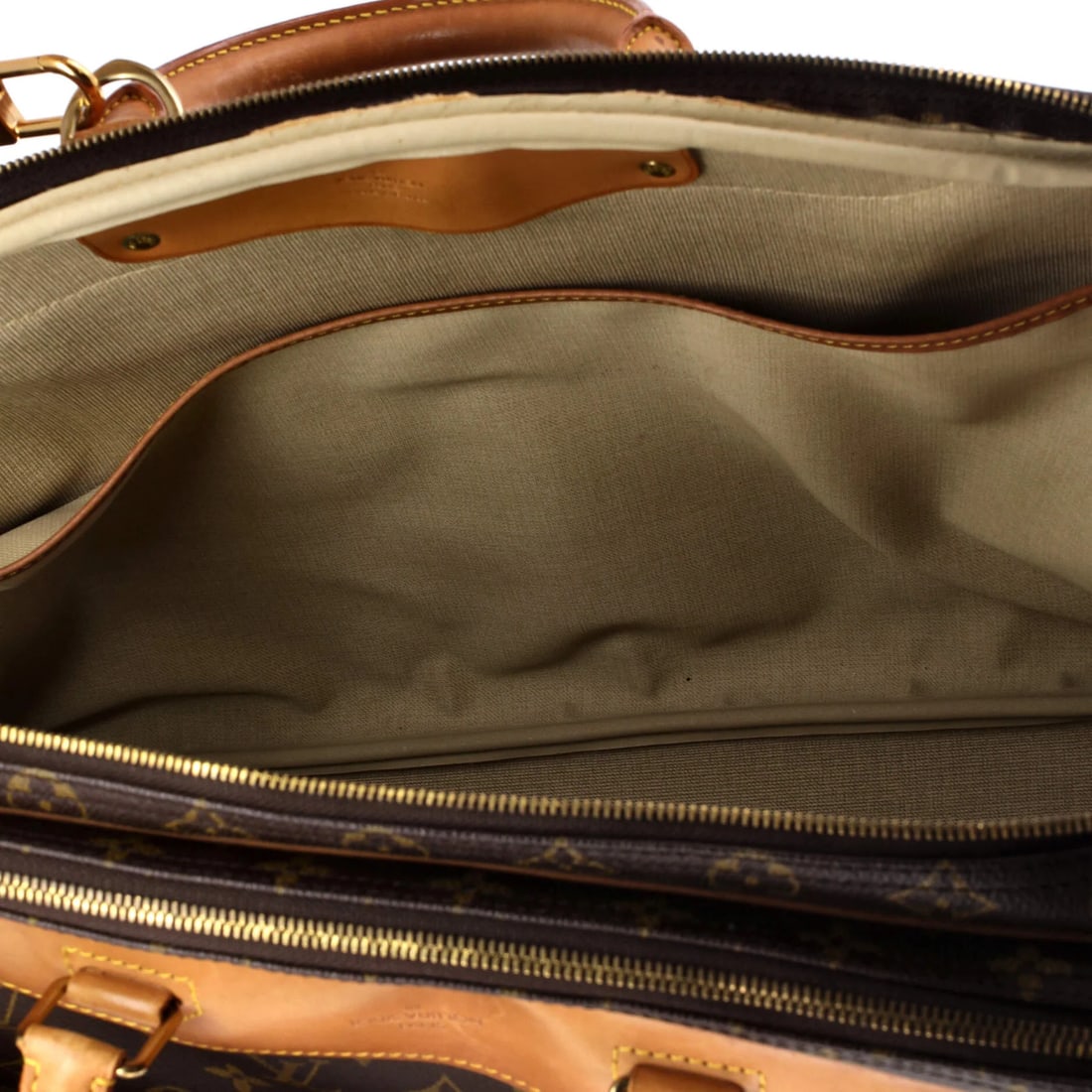 Monogram Canvas Bag Louis Vuitton 24 Heures Alize - 5