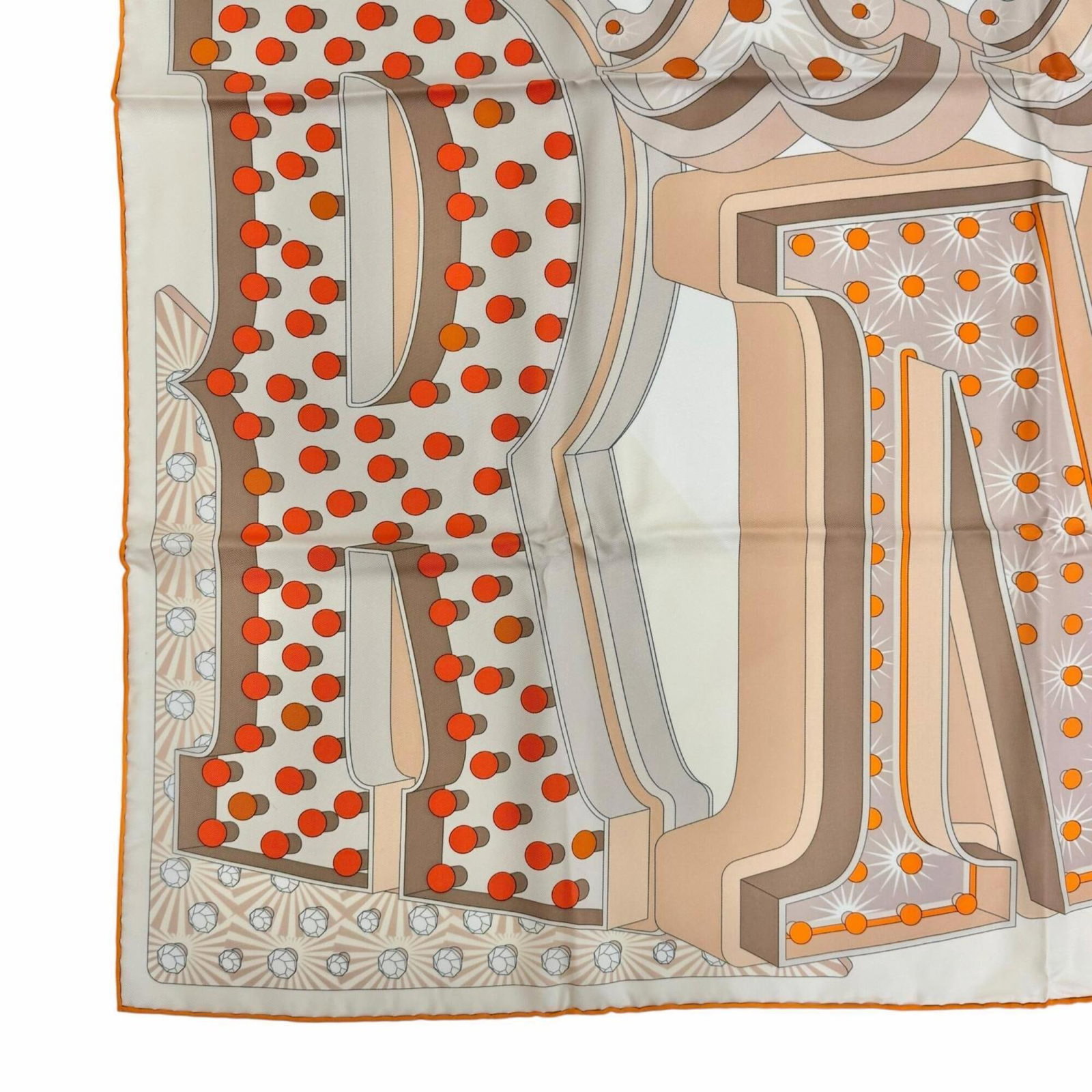 Silk Hermes Scarf - 5