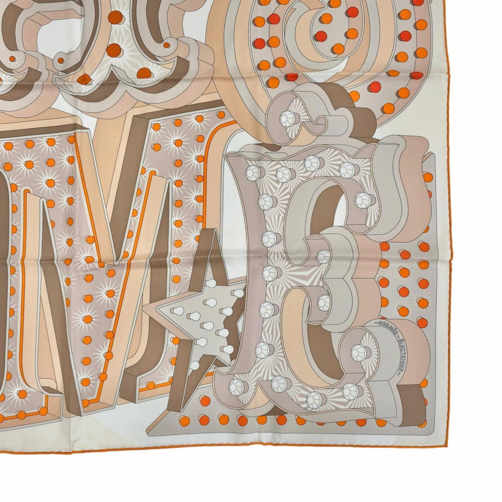 Silk Hermes Scarf - 6