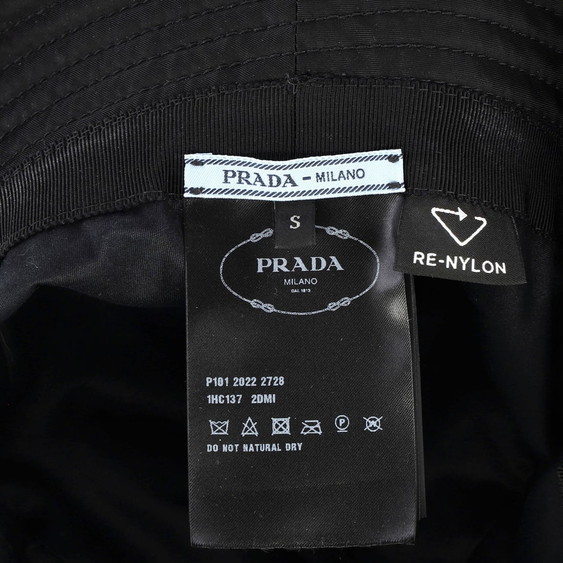 Logo Bucket Prada Hat Nylon - 4