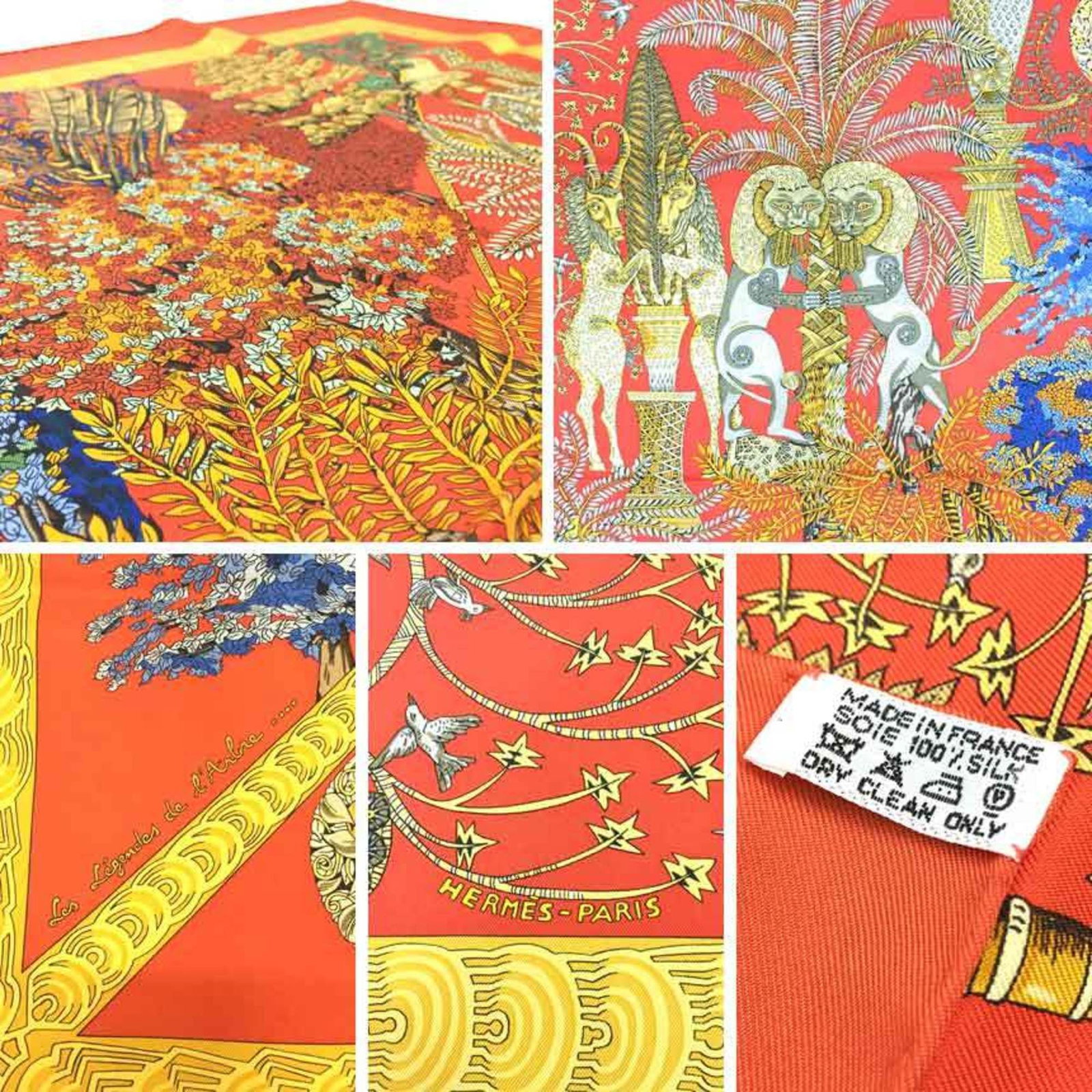 Silk Hermes Scarf - 2