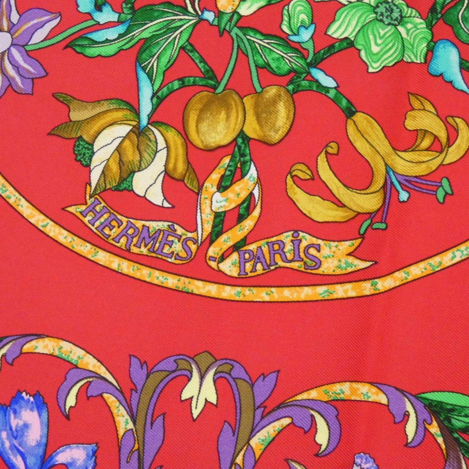 Silk Hermes Scarf - 2
