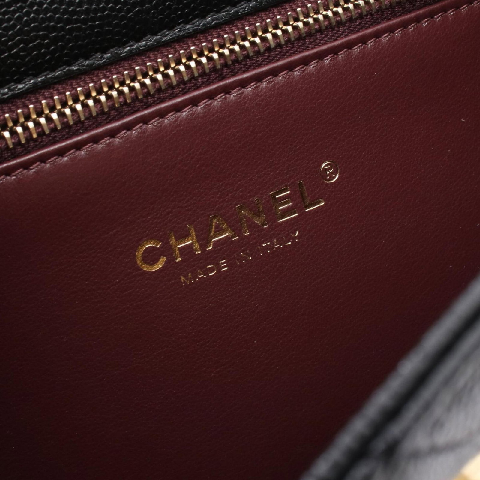 Chanel Backpack Handbag Grained Calfskin - 4