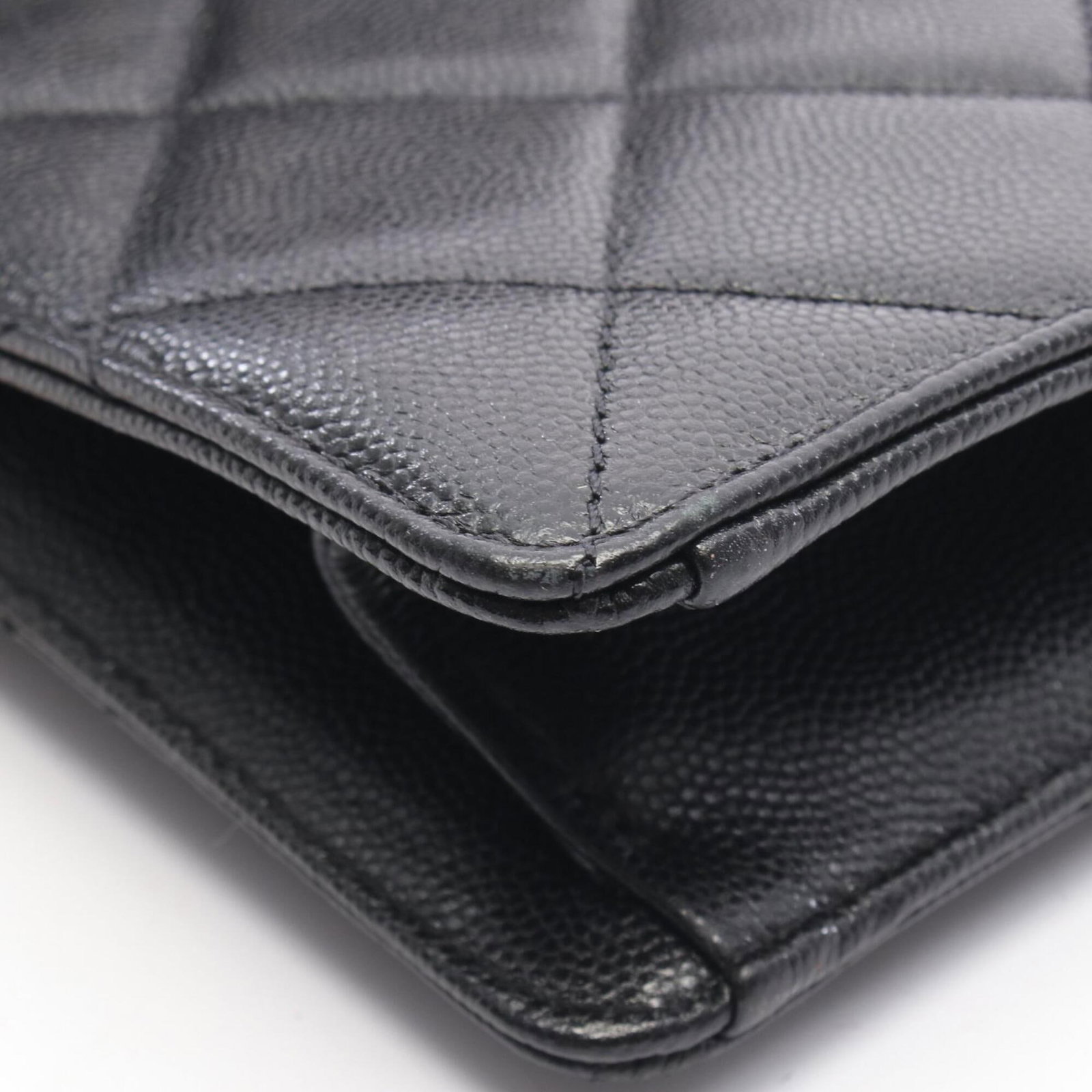 Chanel Backpack Handbag Grained Calfskin - 6