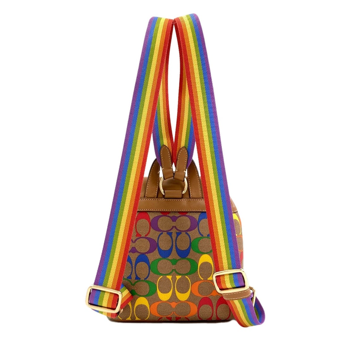 C4097 Daypack Pvc Rainbow Backpack - 2
