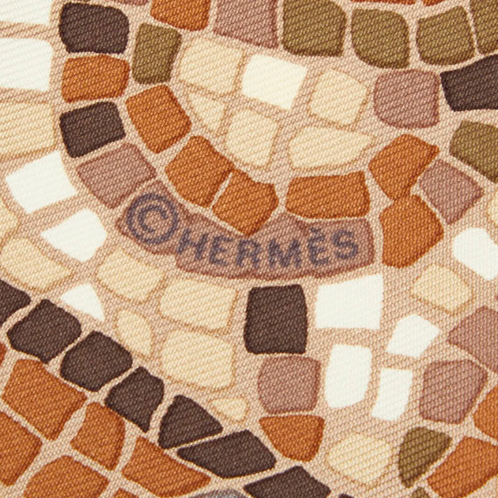 Silk Hermes Scarf - 2