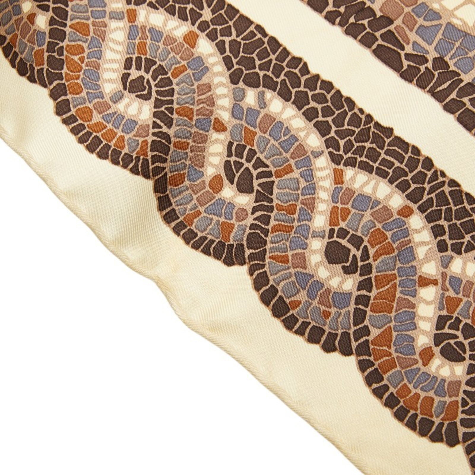 Silk Hermes Scarf - 4