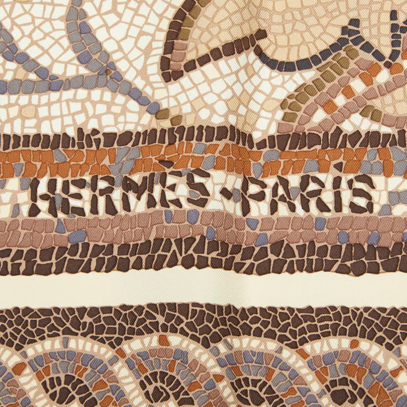 Silk Hermes Scarf - 5
