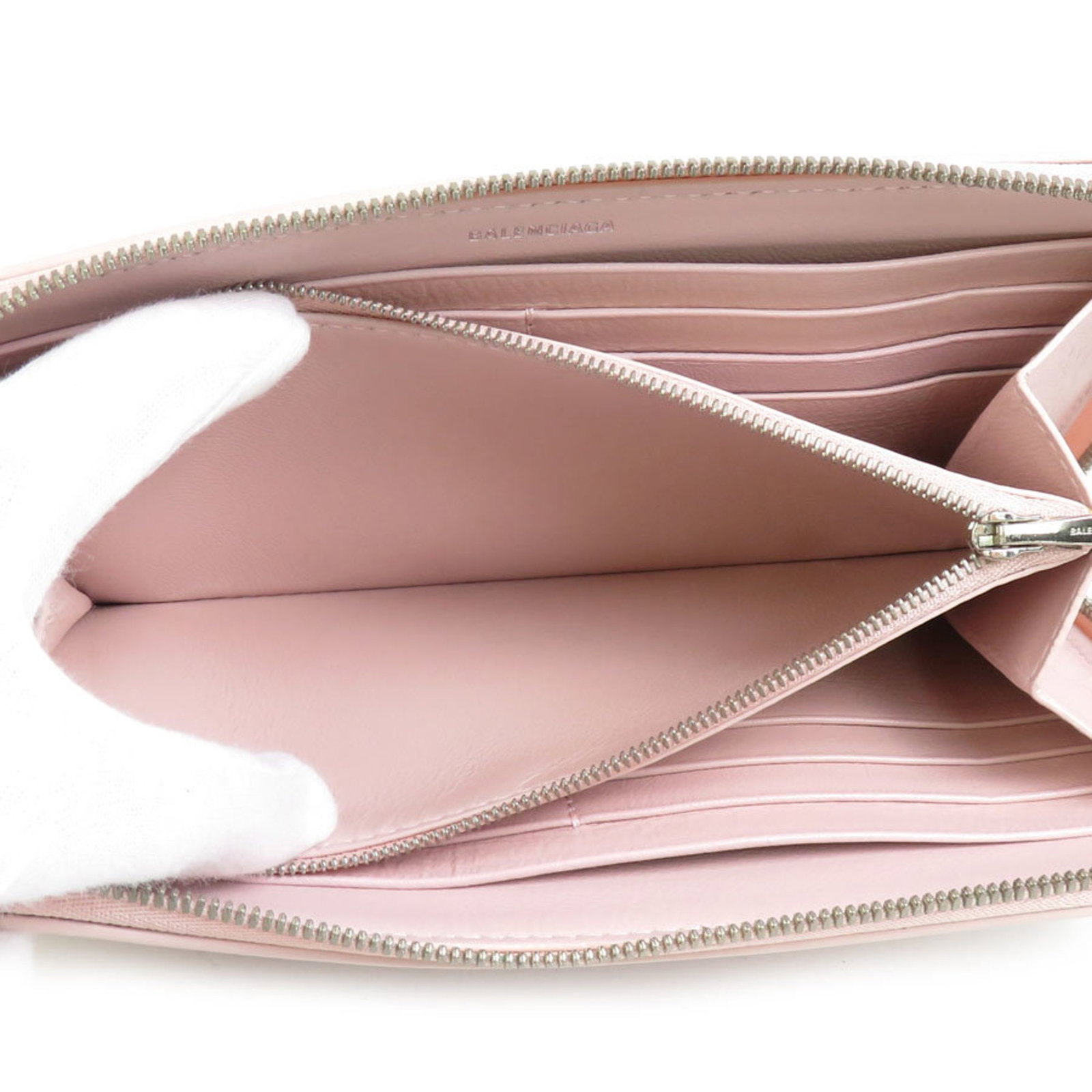 Long Leather Wallet Bi Fold - 4