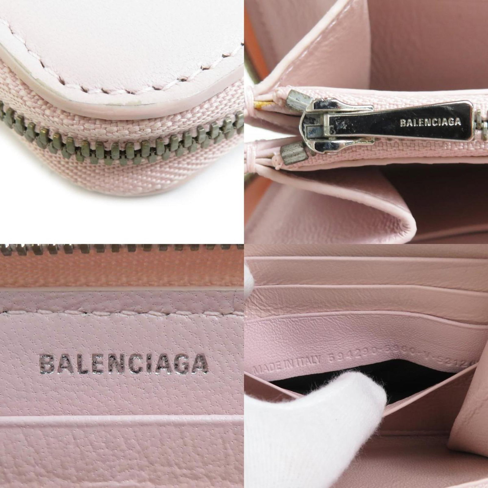Long Leather Wallet Bi Fold - 5