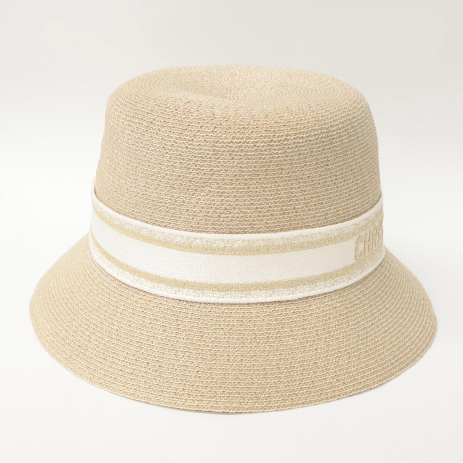 Dior Christian Straw Polyester Hat - 4