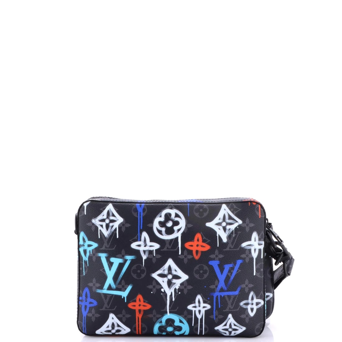 Graffiti Monogram Messenger Canvas Eclipse Louis Vuitton Trio - 3