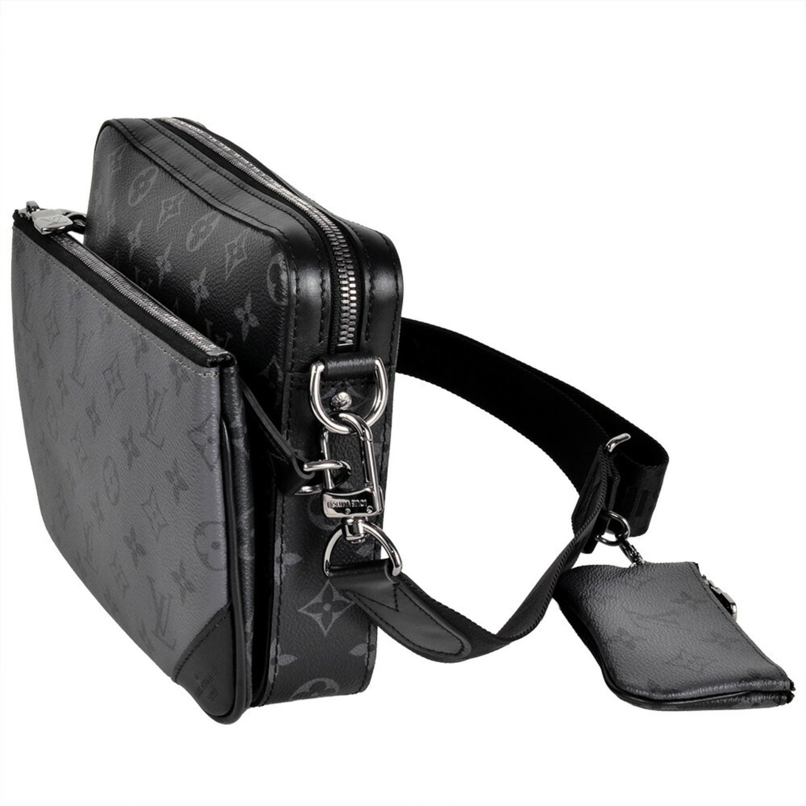 Shoulder bag monogram Louis Vuitton eclipse - 3