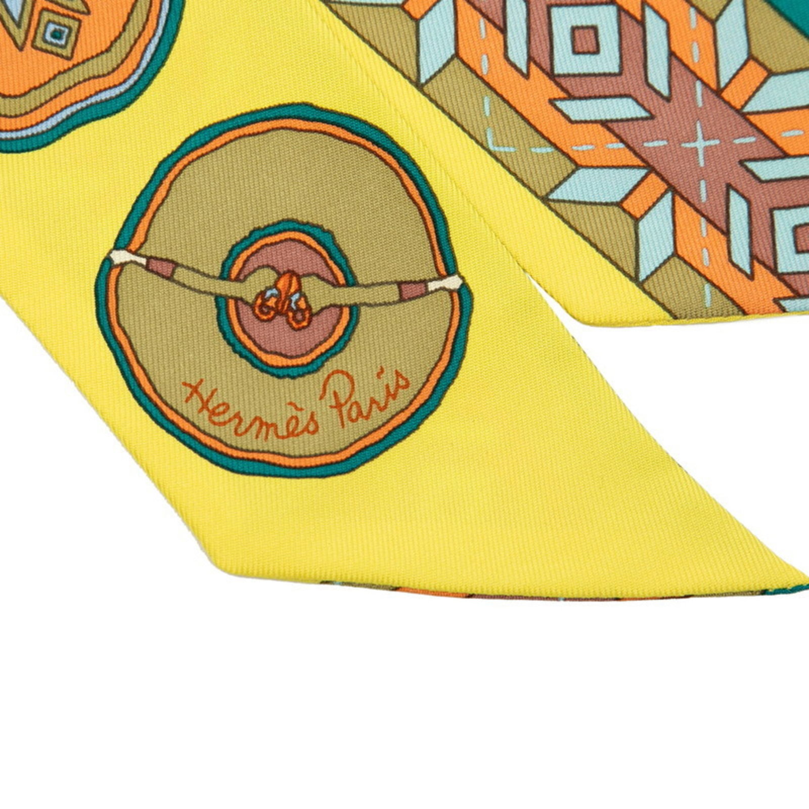 Silk Hermes Scarf - 2