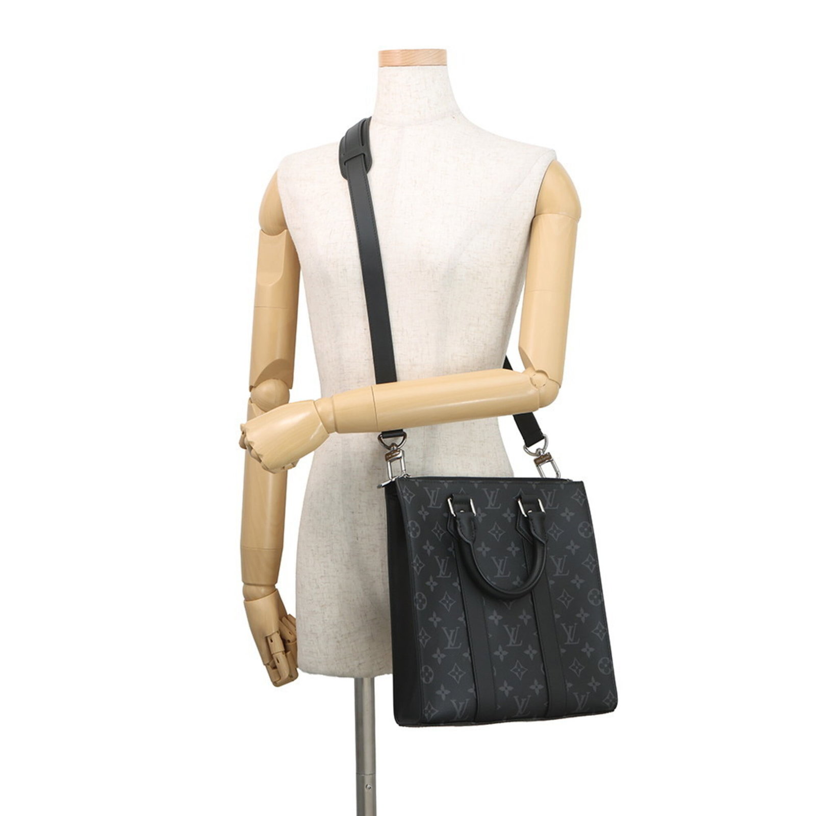 Louis Vuitton Handbag Shoulder Bag Monogram Eclipse - 5