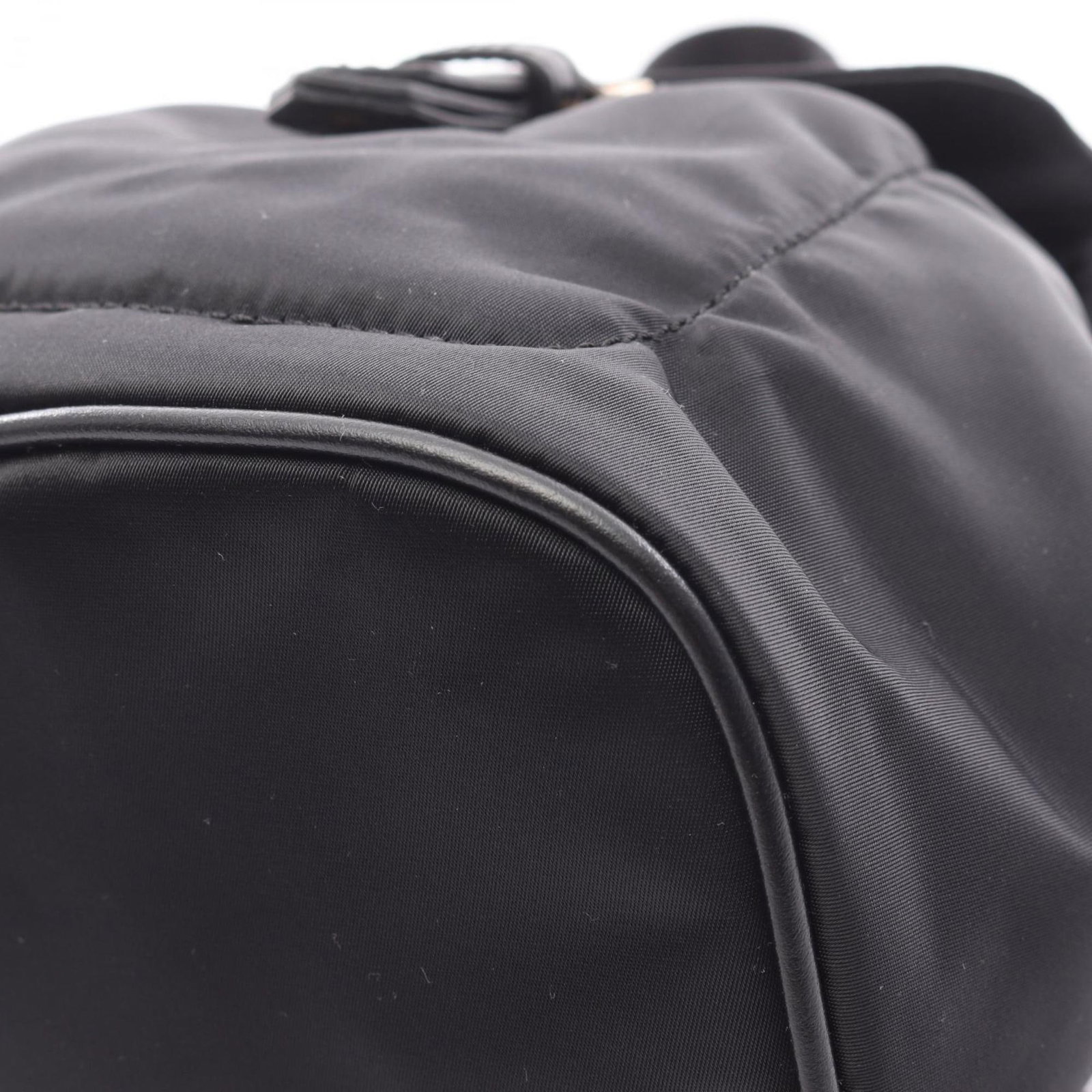 Versace backpack nylon leather - 5