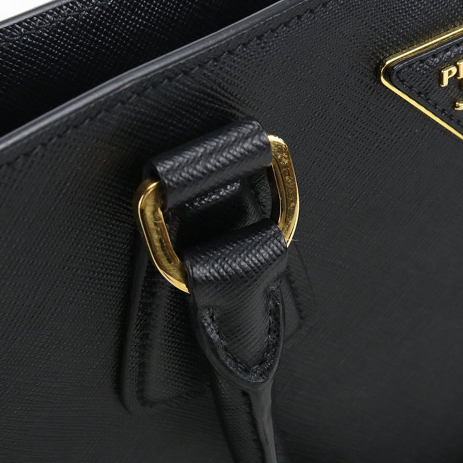 Leather Prada Tote Bag - 5