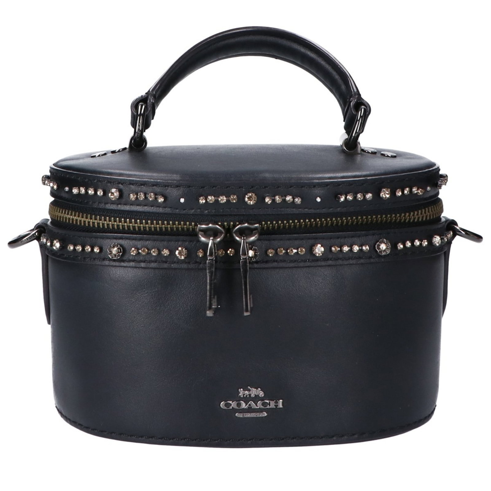 Handbag Leather Coach - 2